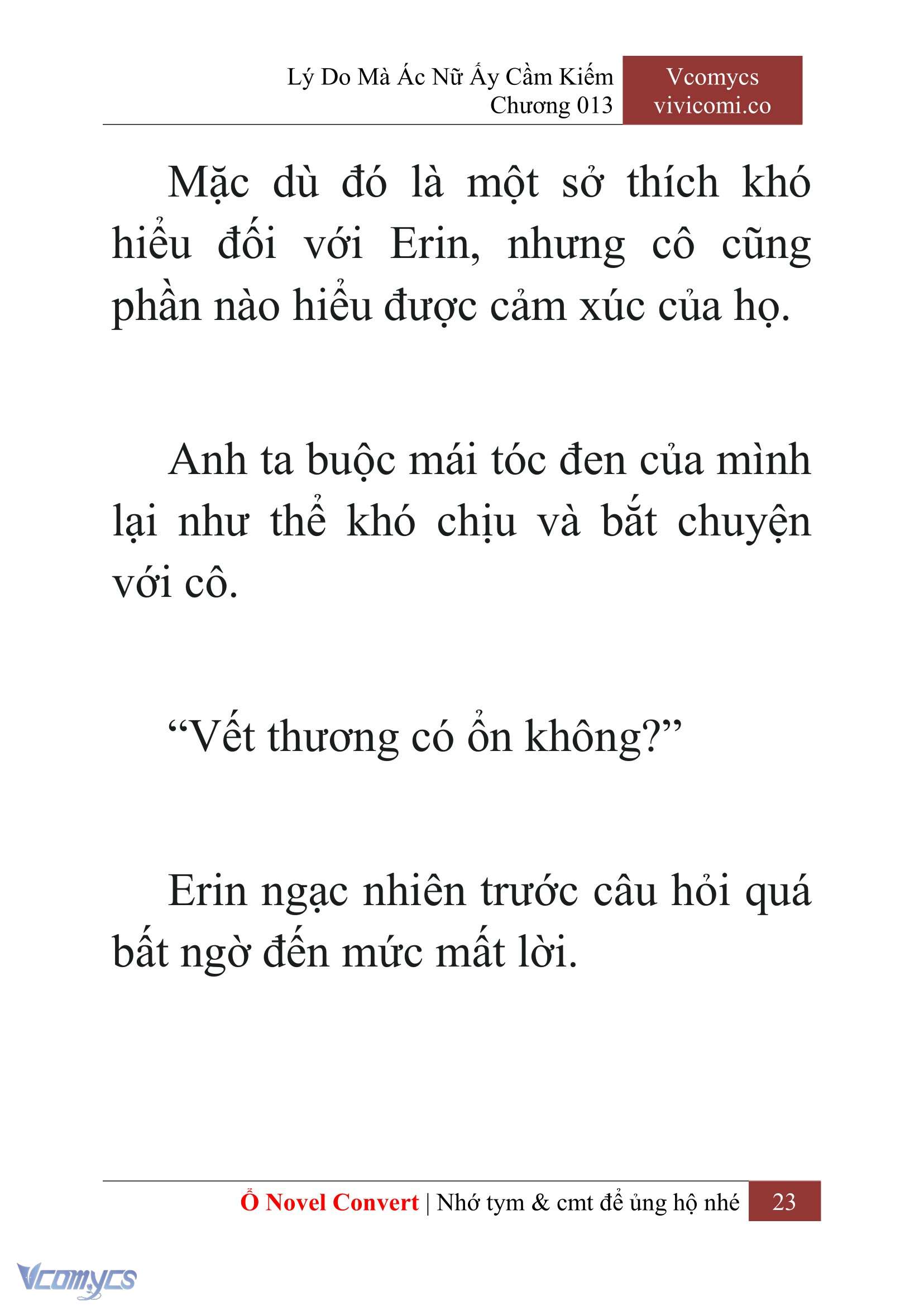 [Novel] Lý Do Mà Ác Nữ Ấy Cầm Kiếm Chap 13 - Next Chap 14
