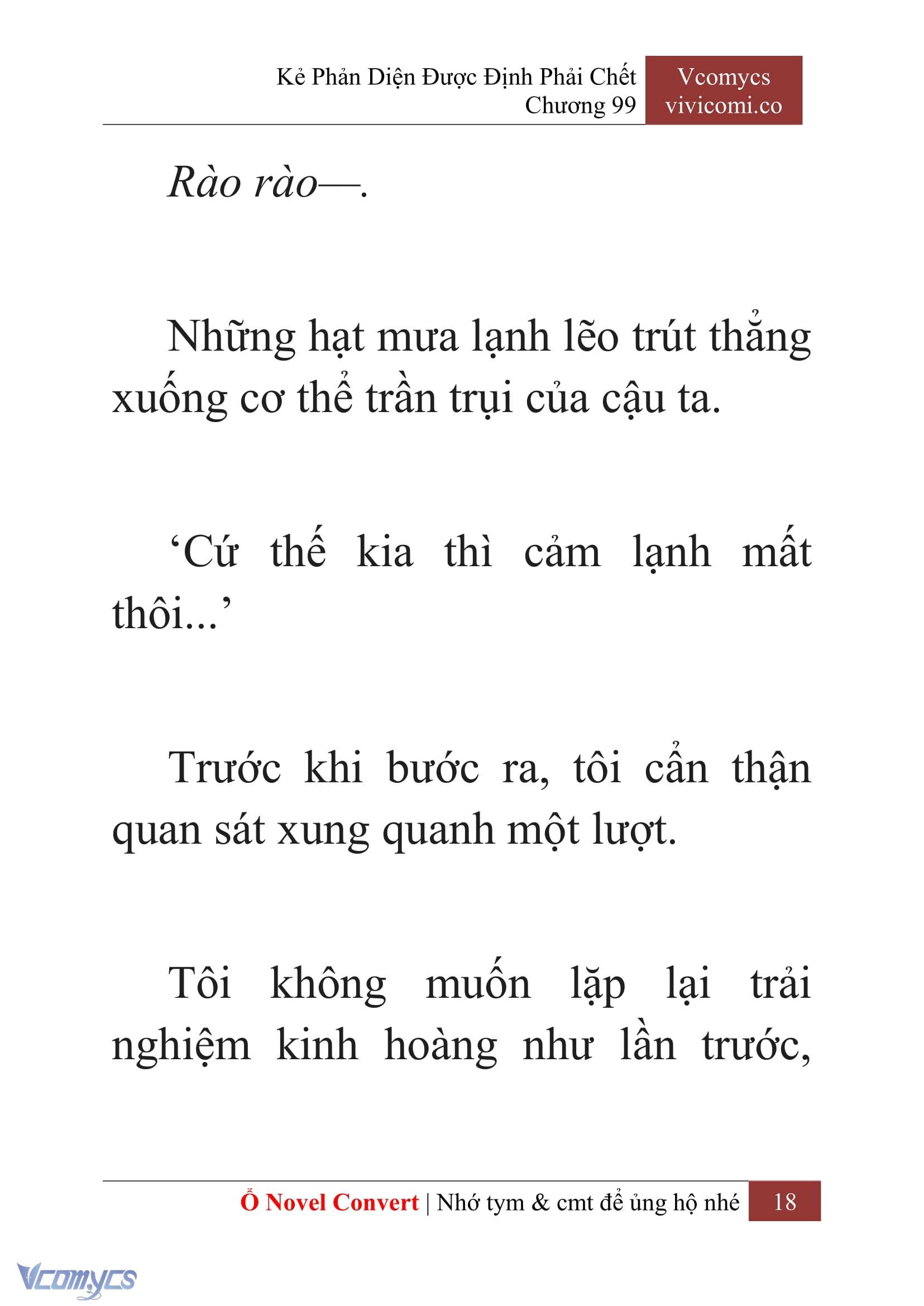 [Novel] Kẻ Phản Diện Được Định Phải Chết Chap 99 - Next Chap 100