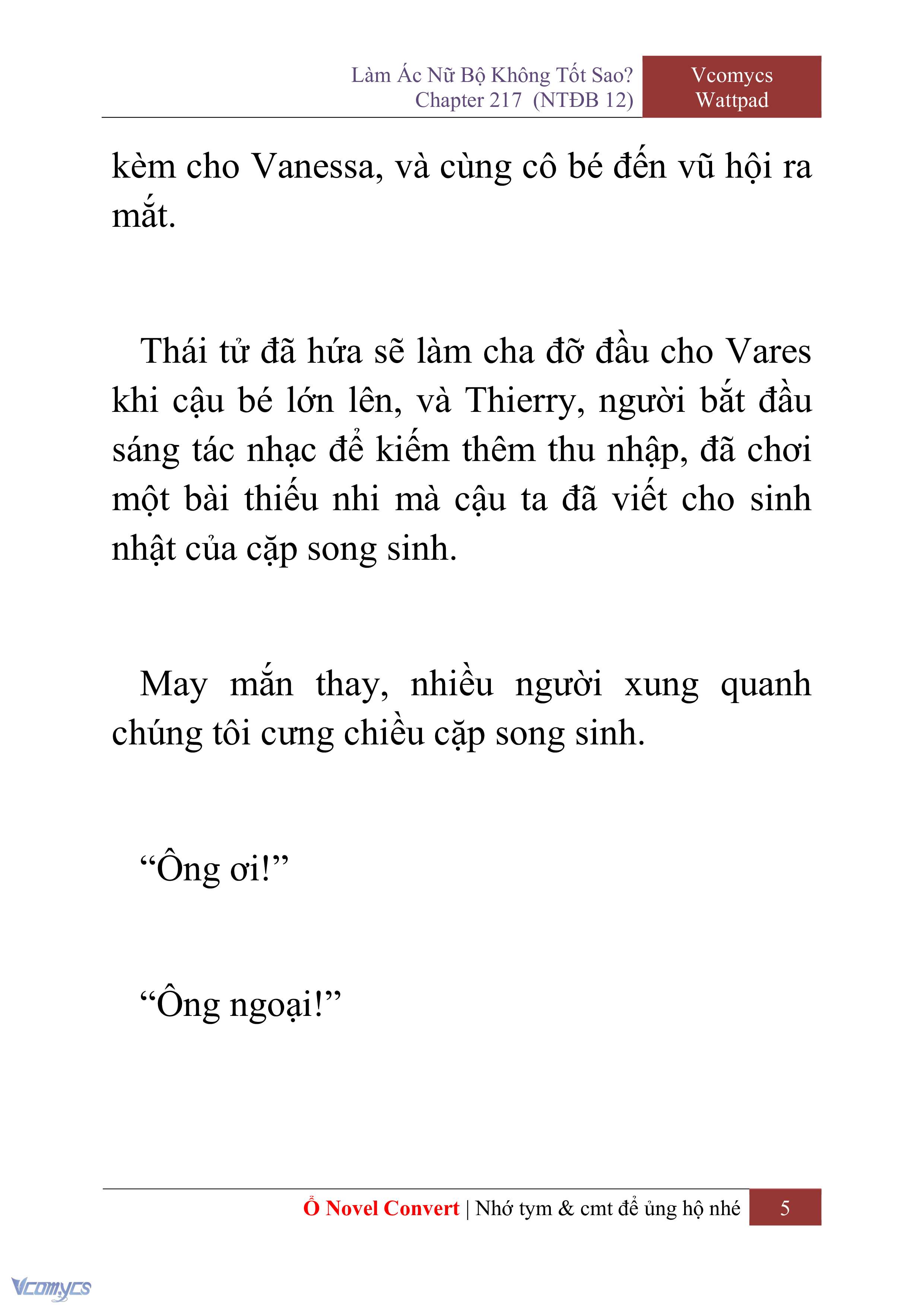 [Novel] Làm Ác Nữ Bộ Không Tốt Sao? Chap 217 - Trang 2