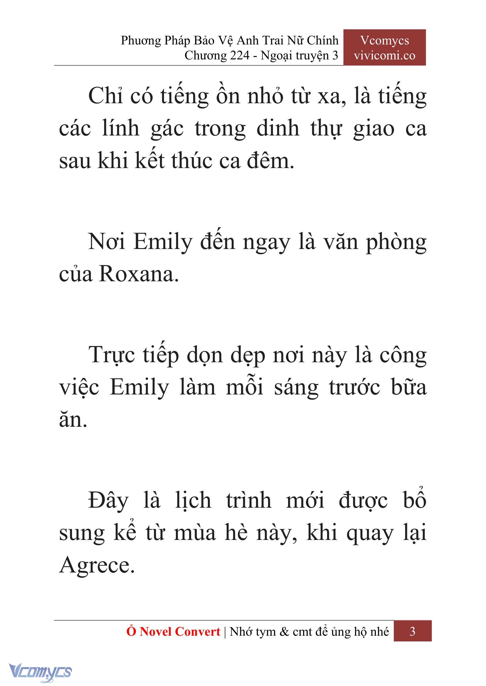 [Novel] Phương Pháp Bảo Vệ Anh Trai Nữ Chính Chap 224 - Trang 2