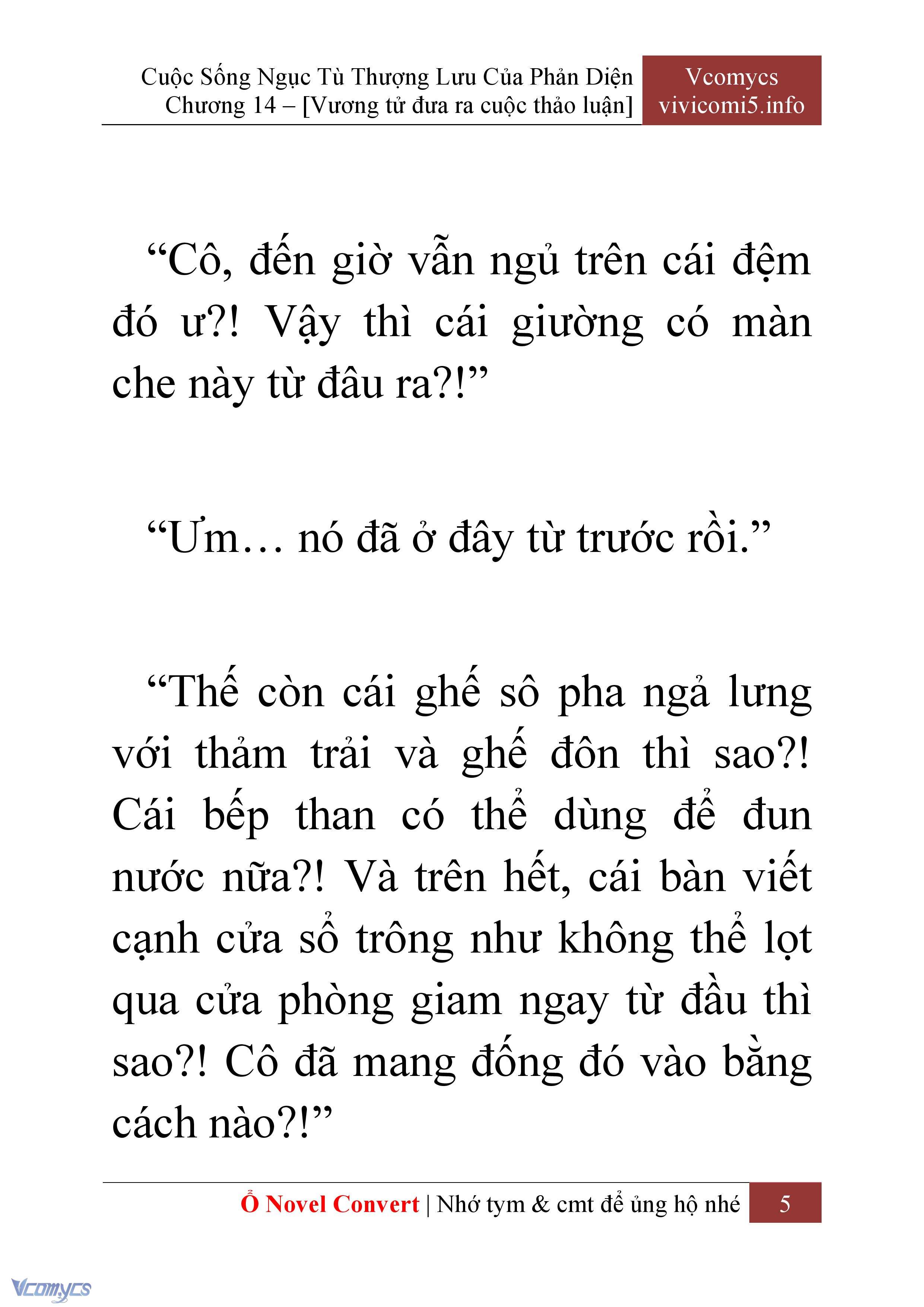 [Novel] Cuộc Sống Ngục Tù Thượng Lưu Của Nhân Vật Phản Diện Chap 14 - Trang 2