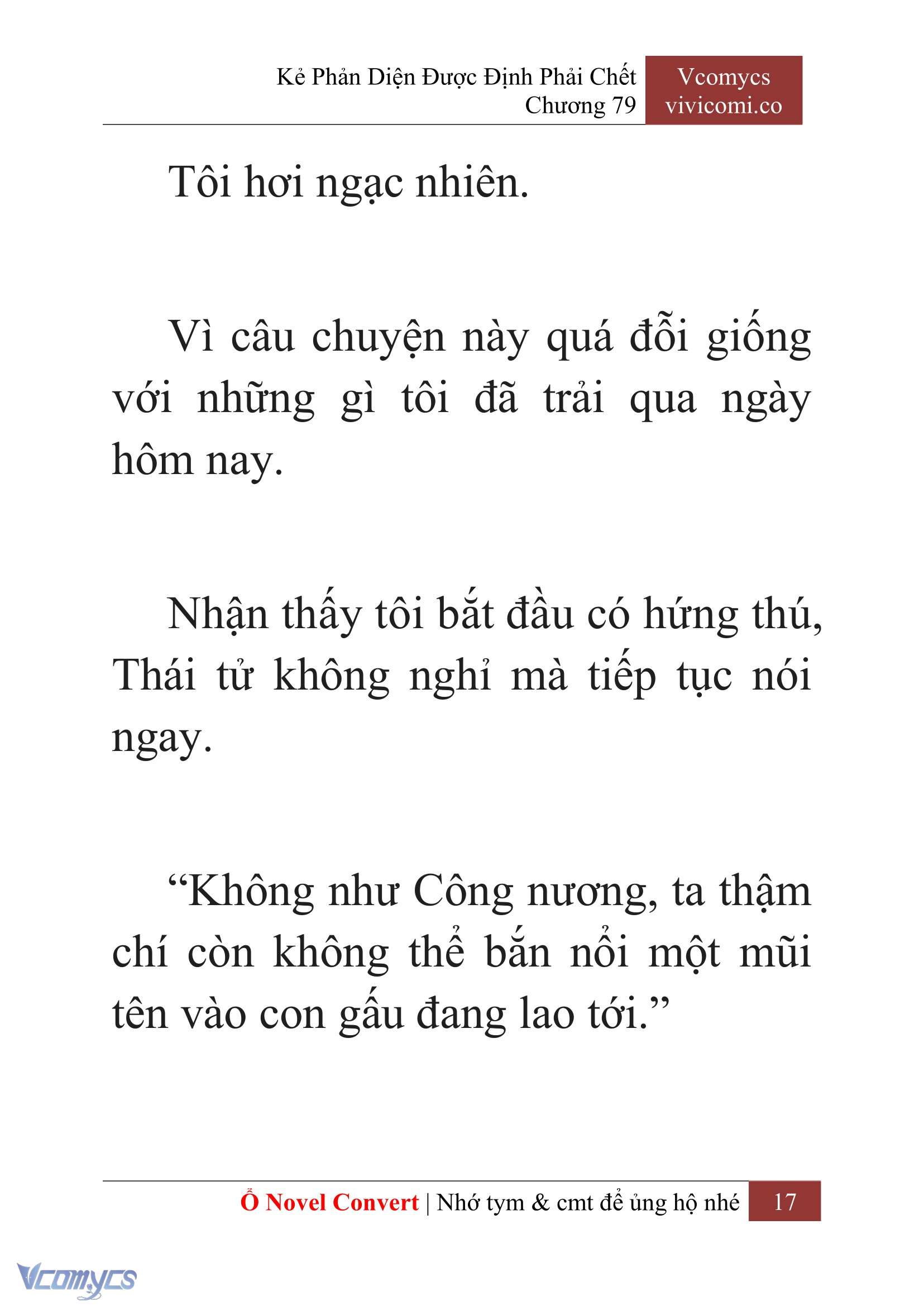 [Novel] Kẻ Phản Diện Được Định Phải Chết Chap 79 - Trang 2