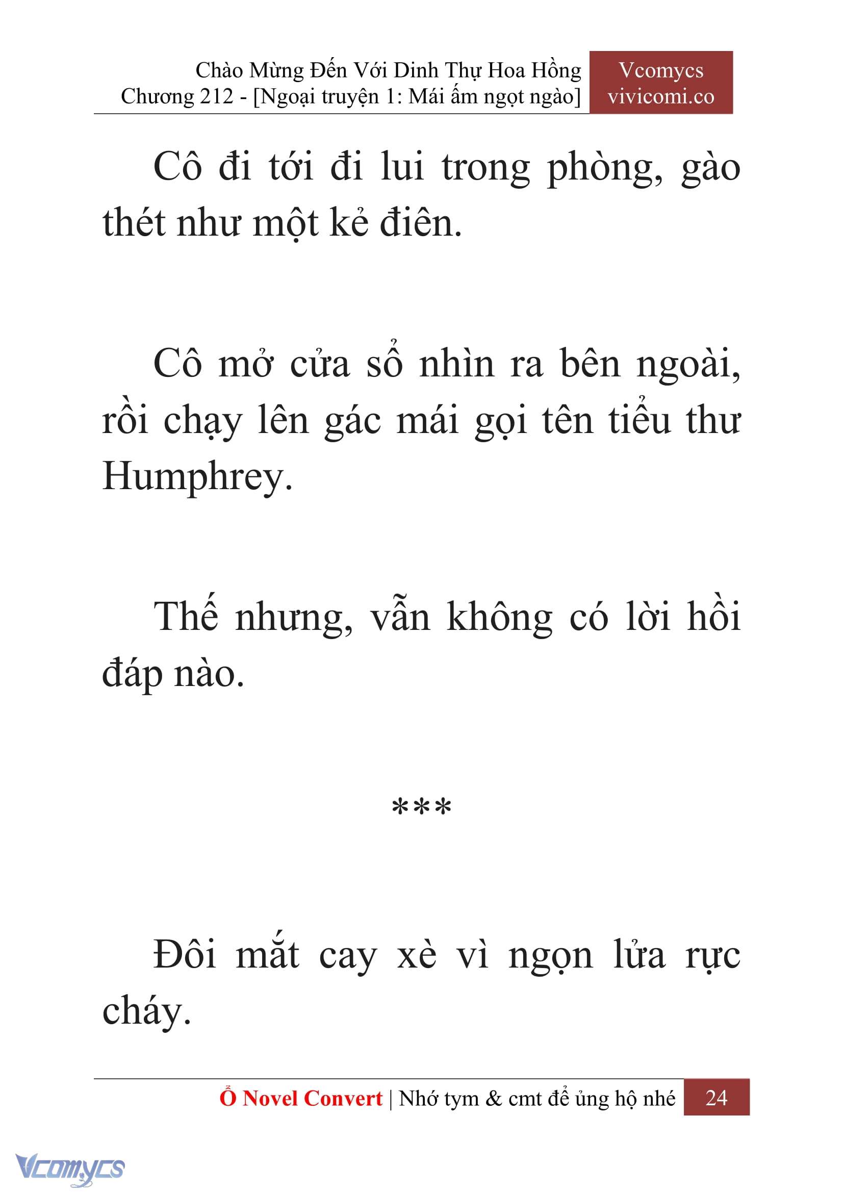 [Novel] Chào Mừng Đến Với Dinh Thự Hoa Hồng Chap 212 - Trang 2