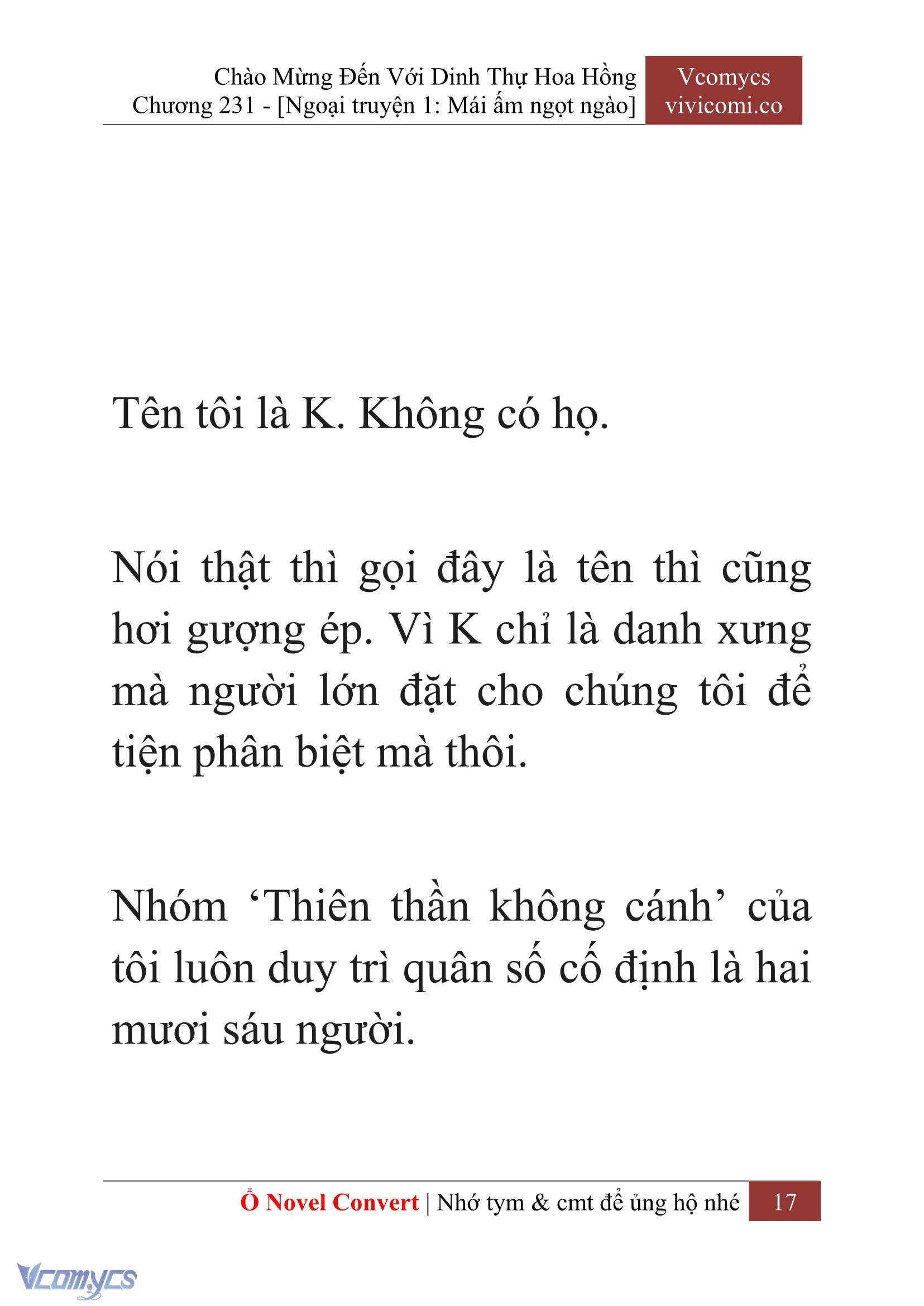 [Novel] Chào Mừng Đến Với Dinh Thự Hoa Hồng Chap 231 - Trang 2