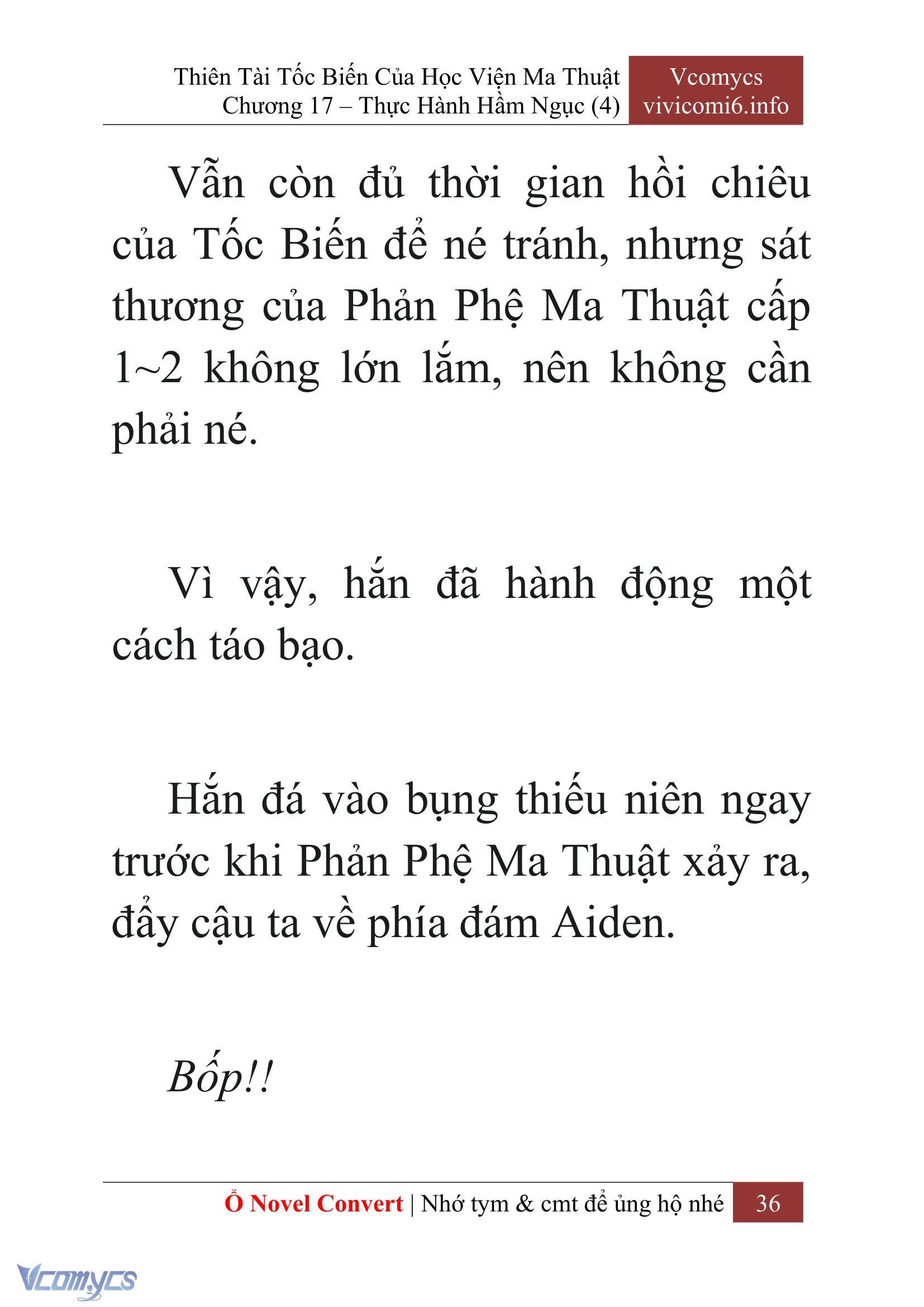 [Novel] Thiên Tài Tốc Biến Của Học Viện Ma Thuật Chap 17 - Trang 2