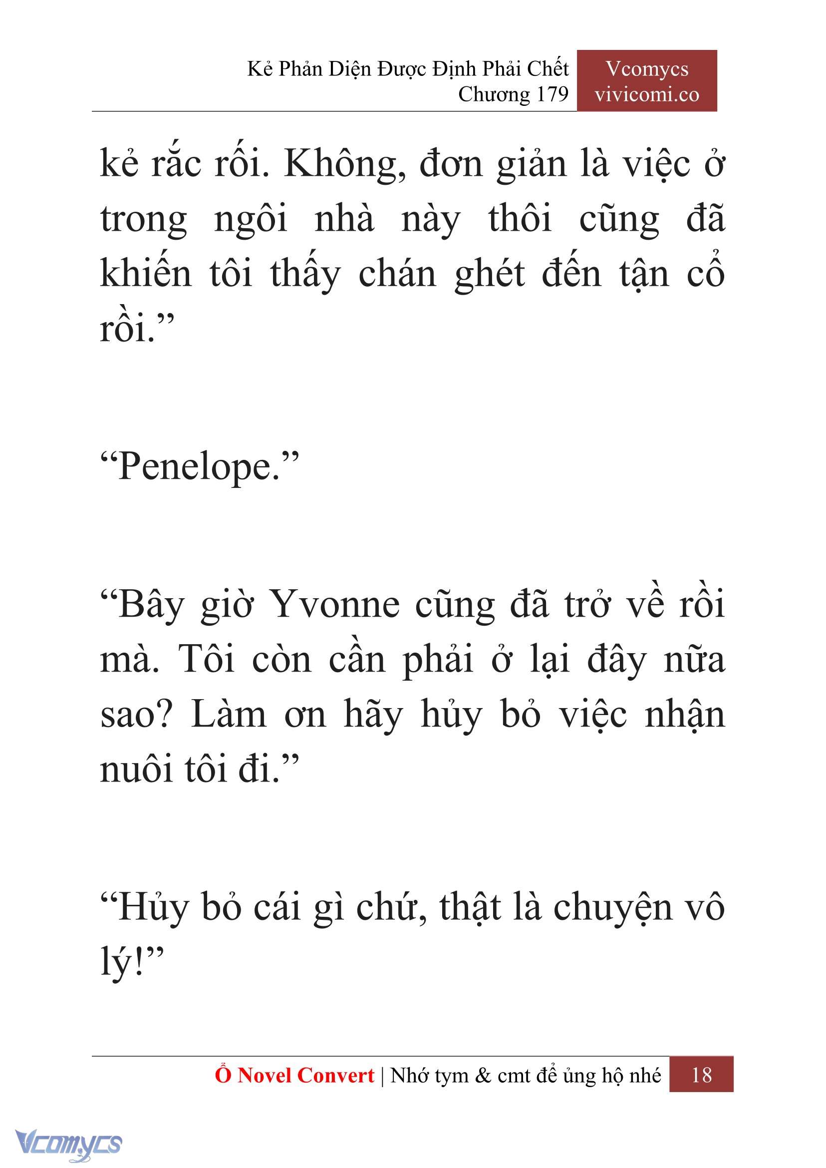 [Novel] Kẻ Phản Diện Được Định Phải Chết Chap 179 - Trang 2