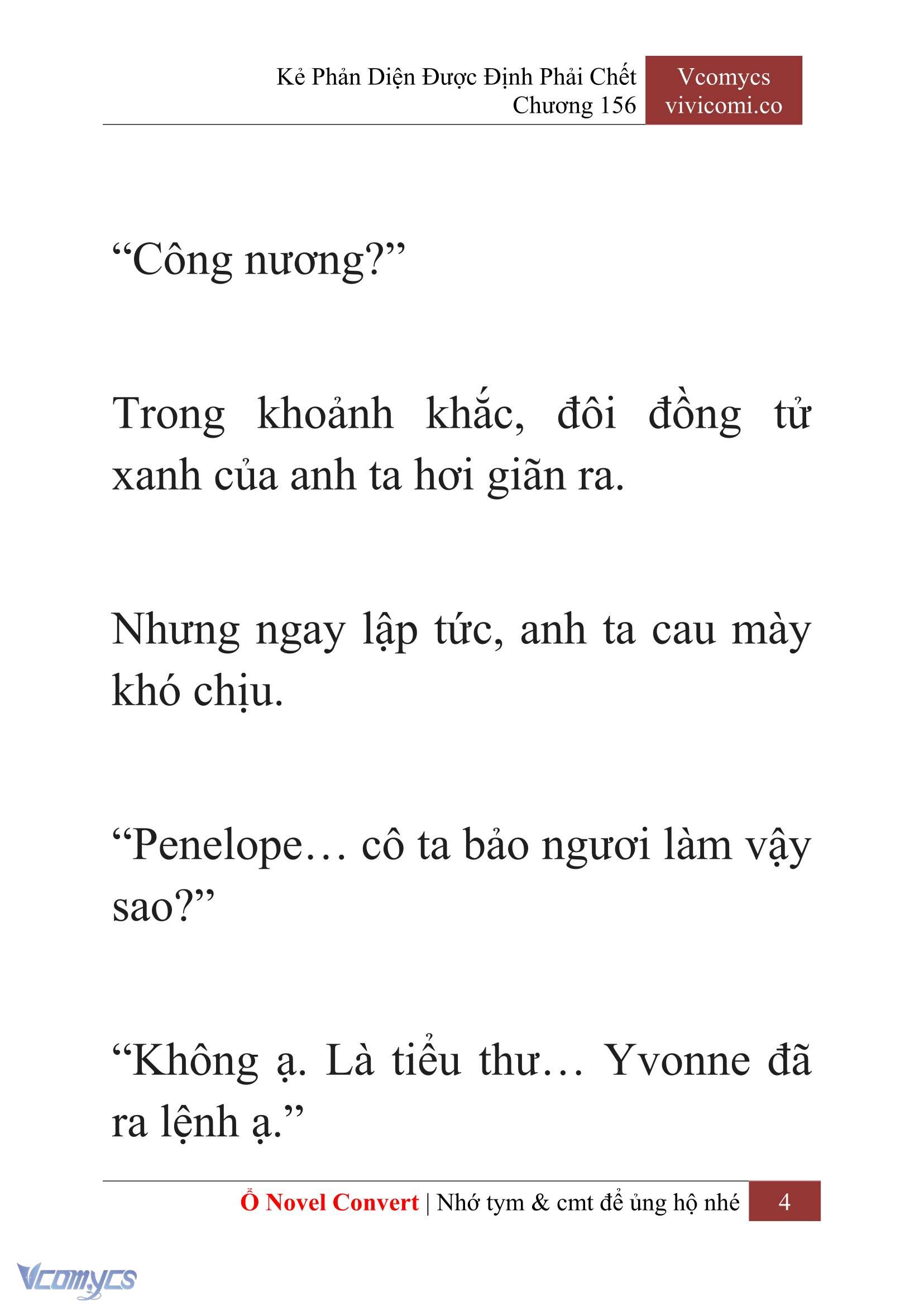 [Novel] Kẻ Phản Diện Được Định Phải Chết Chap 156 - Trang 2