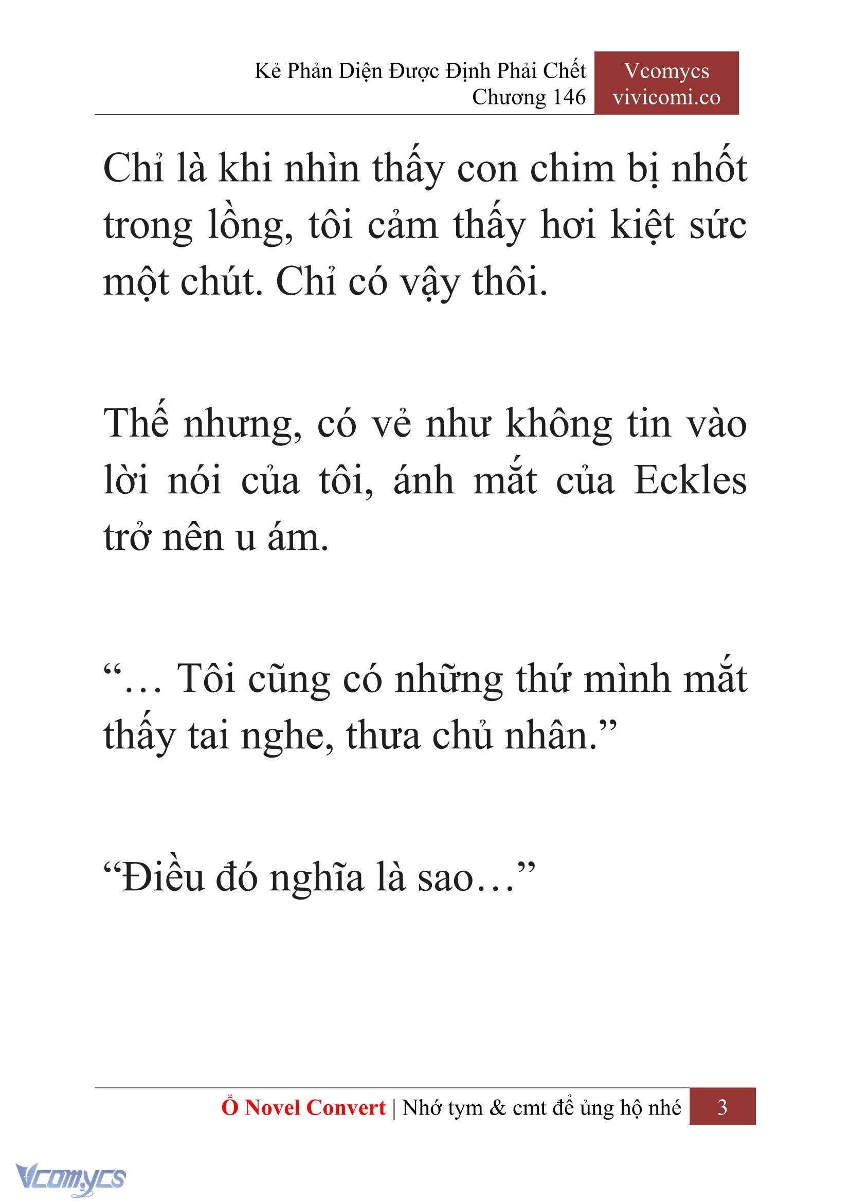 [Novel] Kẻ Phản Diện Được Định Phải Chết Chap 146 - Trang 2