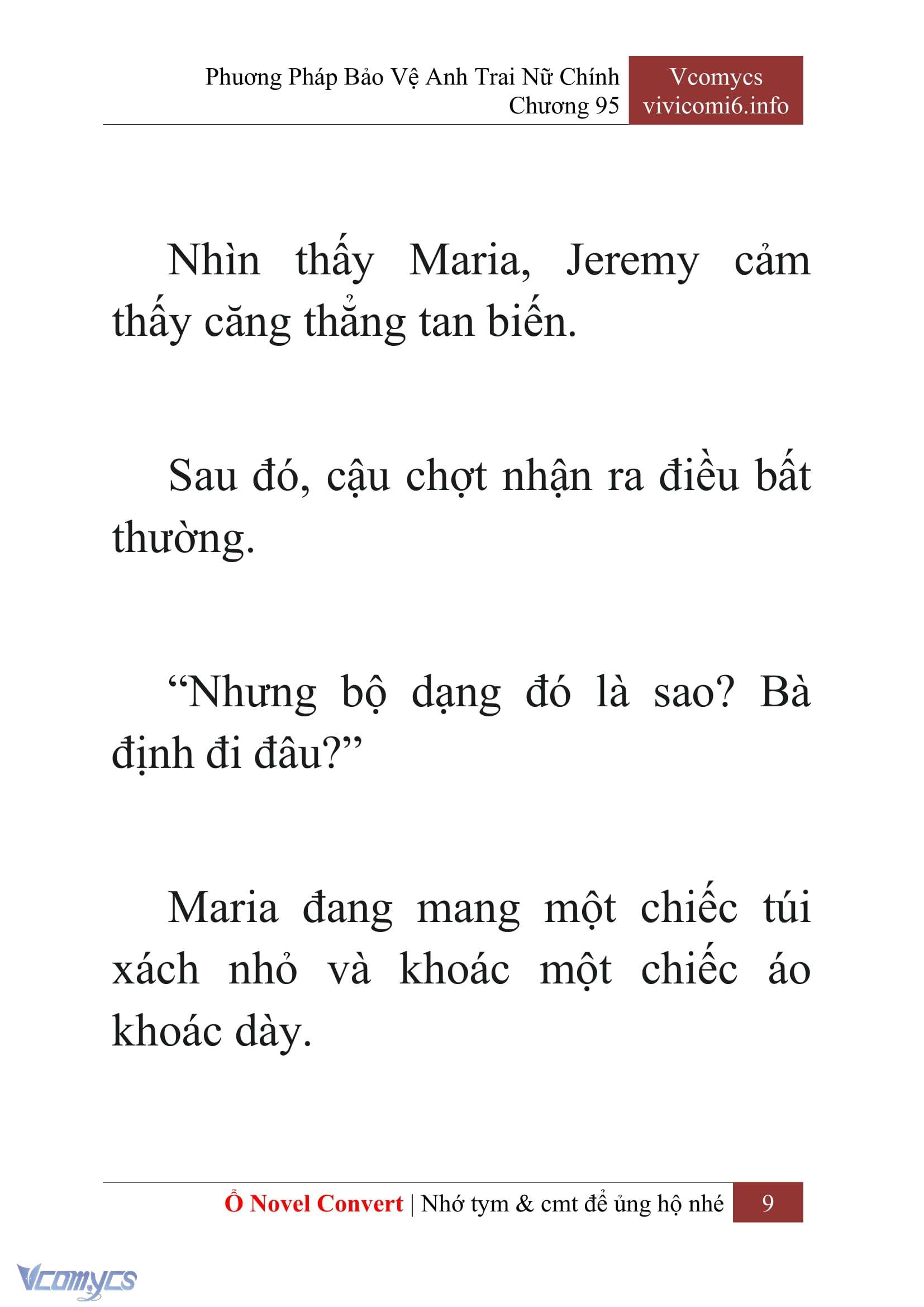 [Novel] Phương Pháp Bảo Vệ Anh Trai Nữ Chính Chap 95 - Next Chap 96