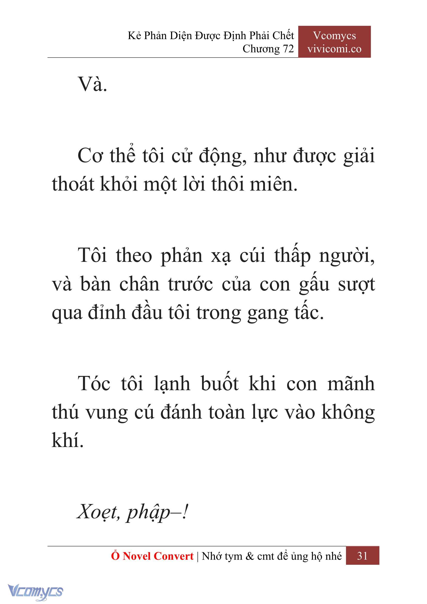 [Novel] Kẻ Phản Diện Được Định Phải Chết Chap 72 - Next Chap 73
