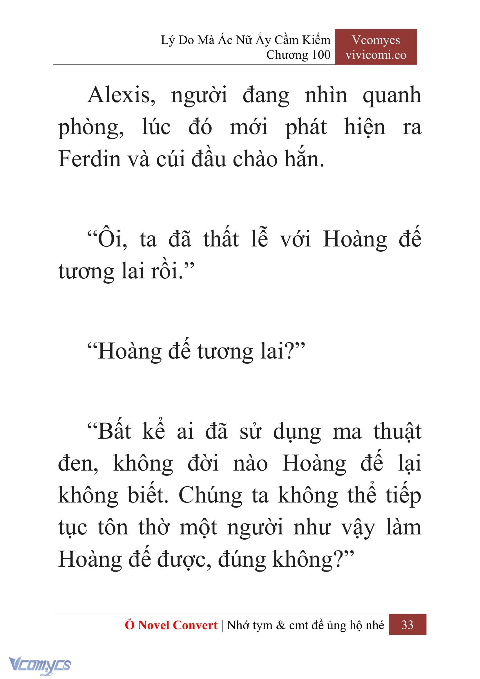 [Novel] Lý Do Mà Ác Nữ Ấy Cầm Kiếm Chap 100 - Next Chap 101