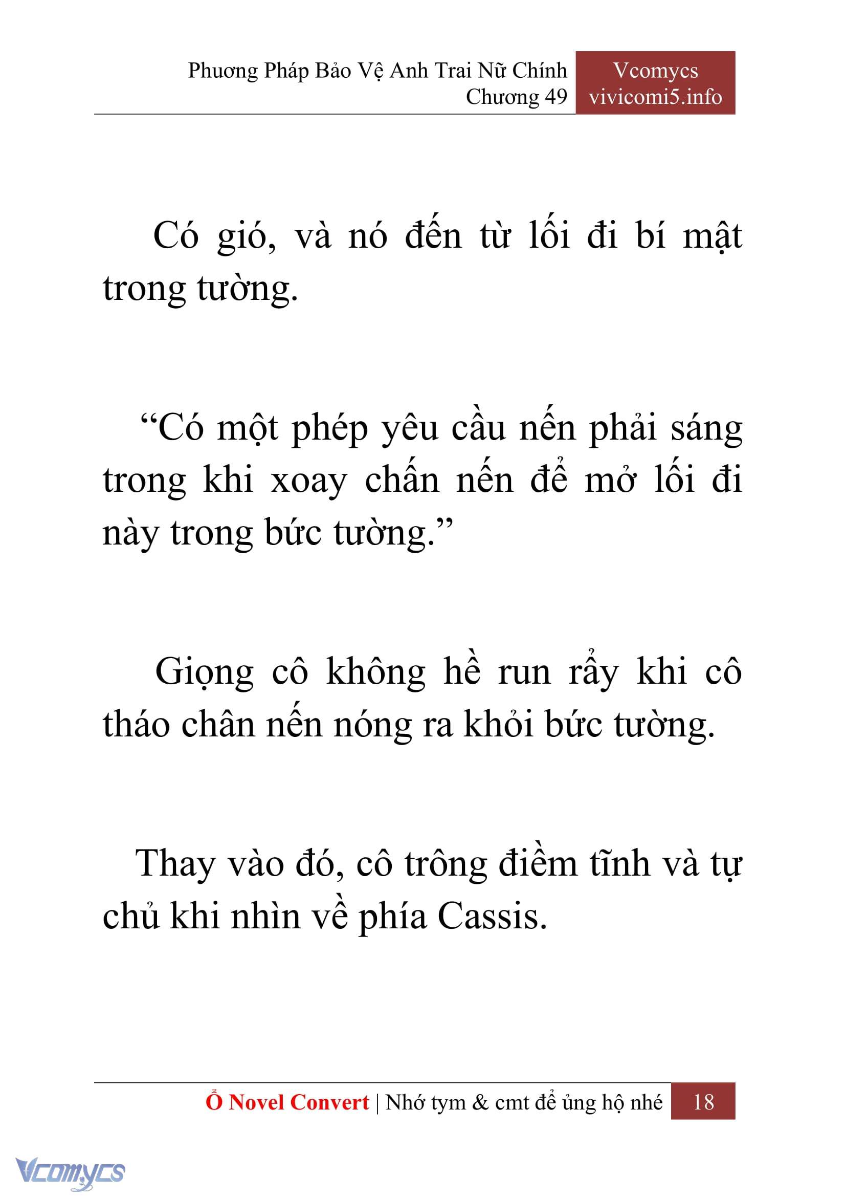 [Novel] Phương Pháp Bảo Vệ Anh Trai Nữ Chính Chap 49 - Trang 2