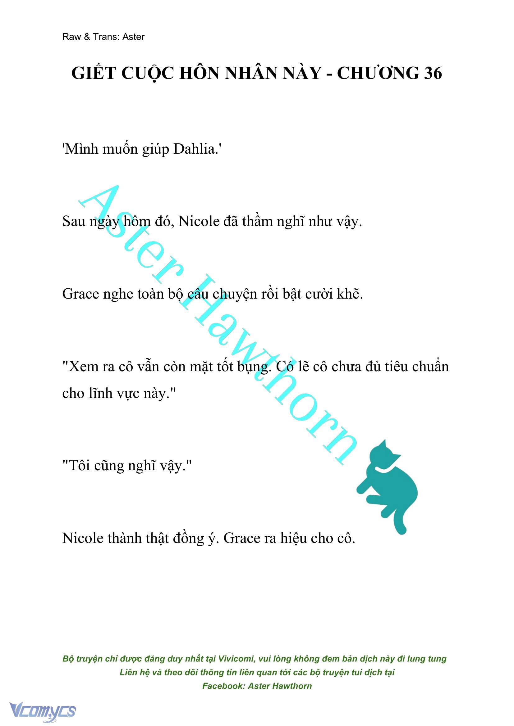 [NOVEL] Giết Cuộc Hôn Nhân Này Chap 36 - Trang 2