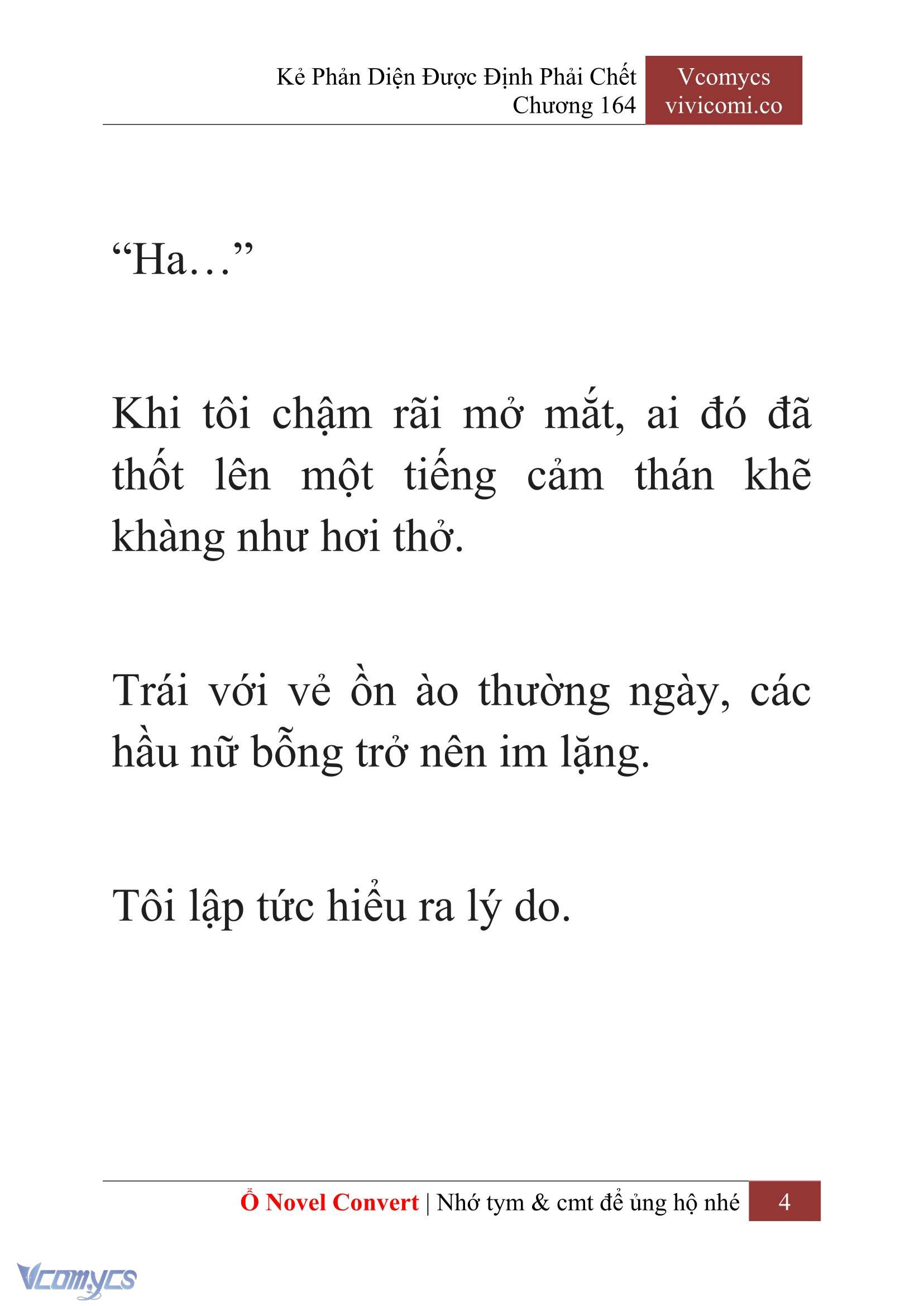 [Novel] Kẻ Phản Diện Được Định Phải Chết Chap 164 - Trang 2