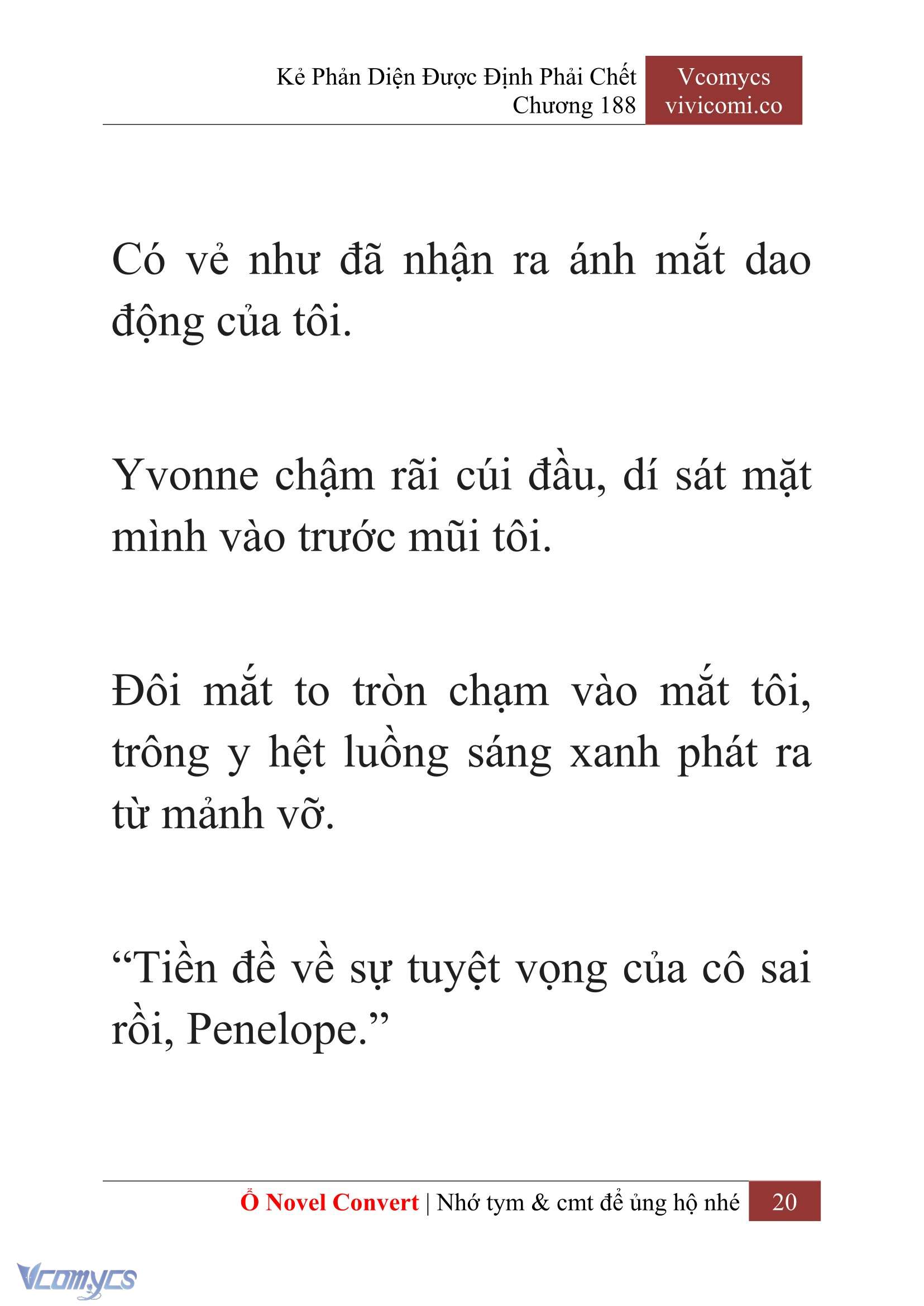 [Novel] Kẻ Phản Diện Được Định Phải Chết Chap 188 - Trang 2