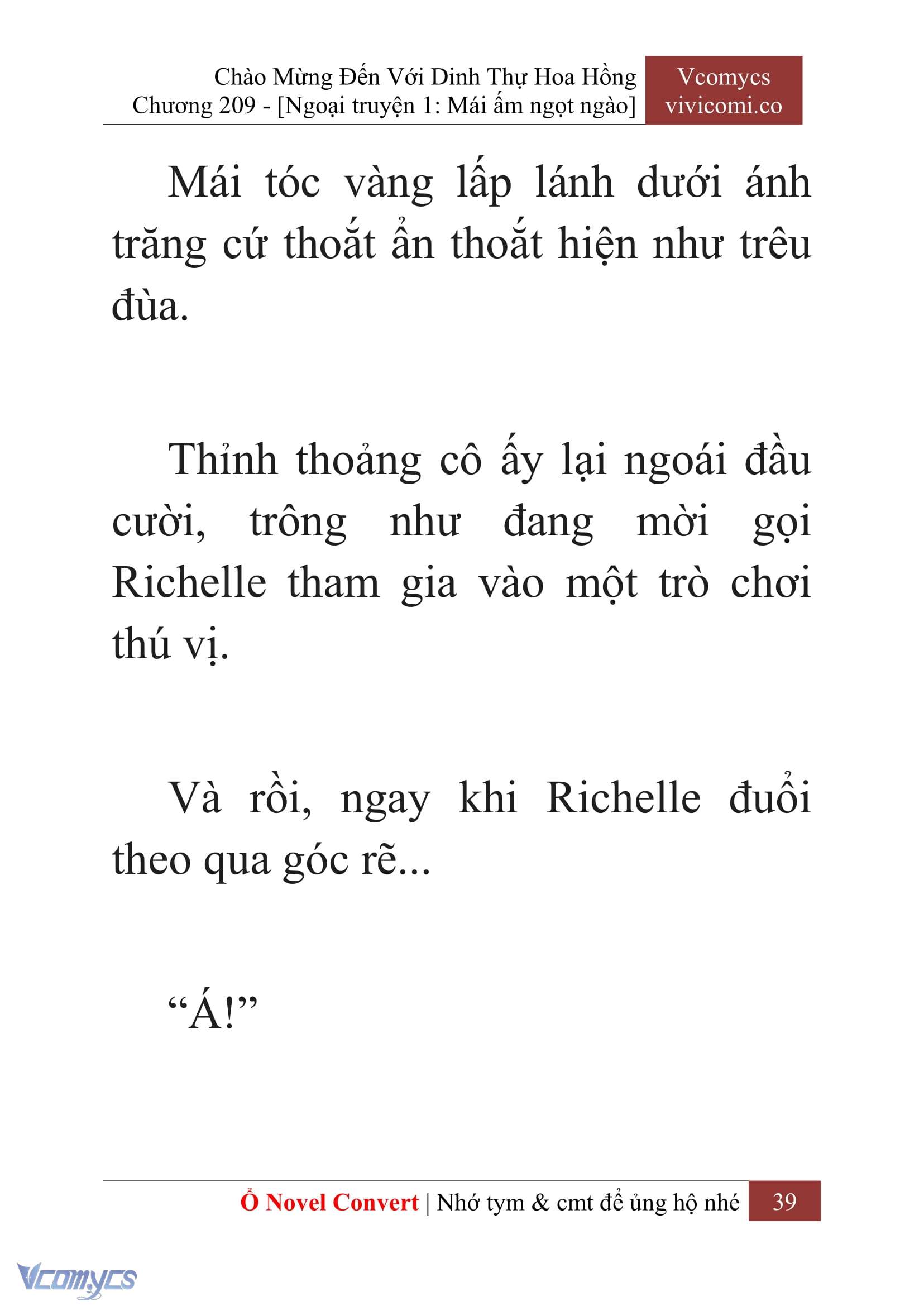 [Novel] Chào Mừng Đến Với Dinh Thự Hoa Hồng Chap 209 - Trang 2
