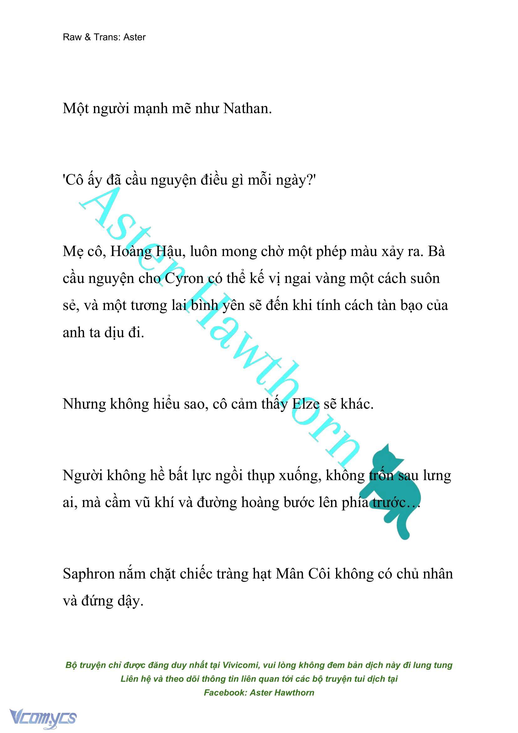 [NOVEL] Anh Hùng Khao Khát Sự Sa Ngã Của Thánh Nữ Chap 87 - Trang 2