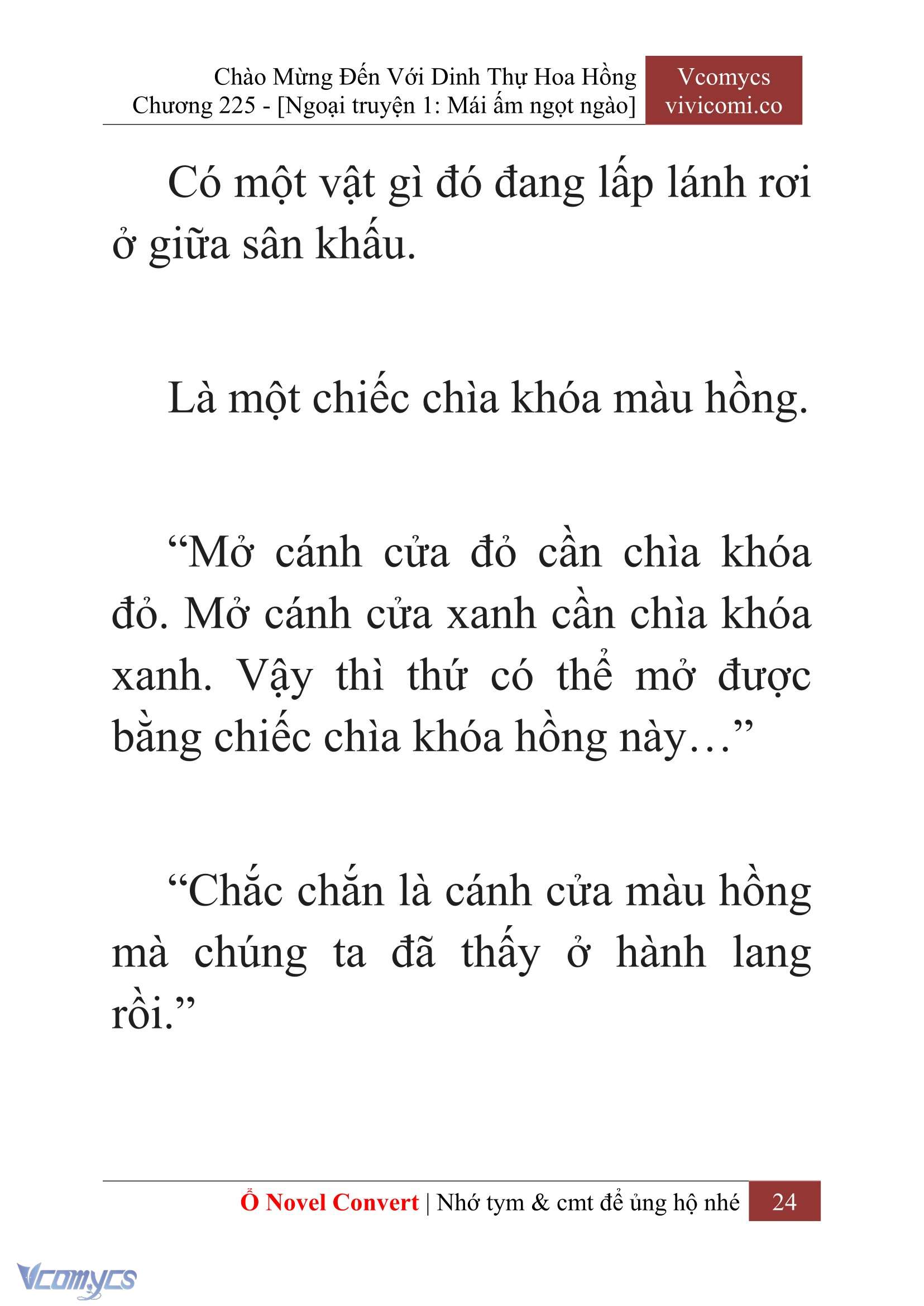 [Novel] Chào Mừng Đến Với Dinh Thự Hoa Hồng Chap 225 - Trang 2