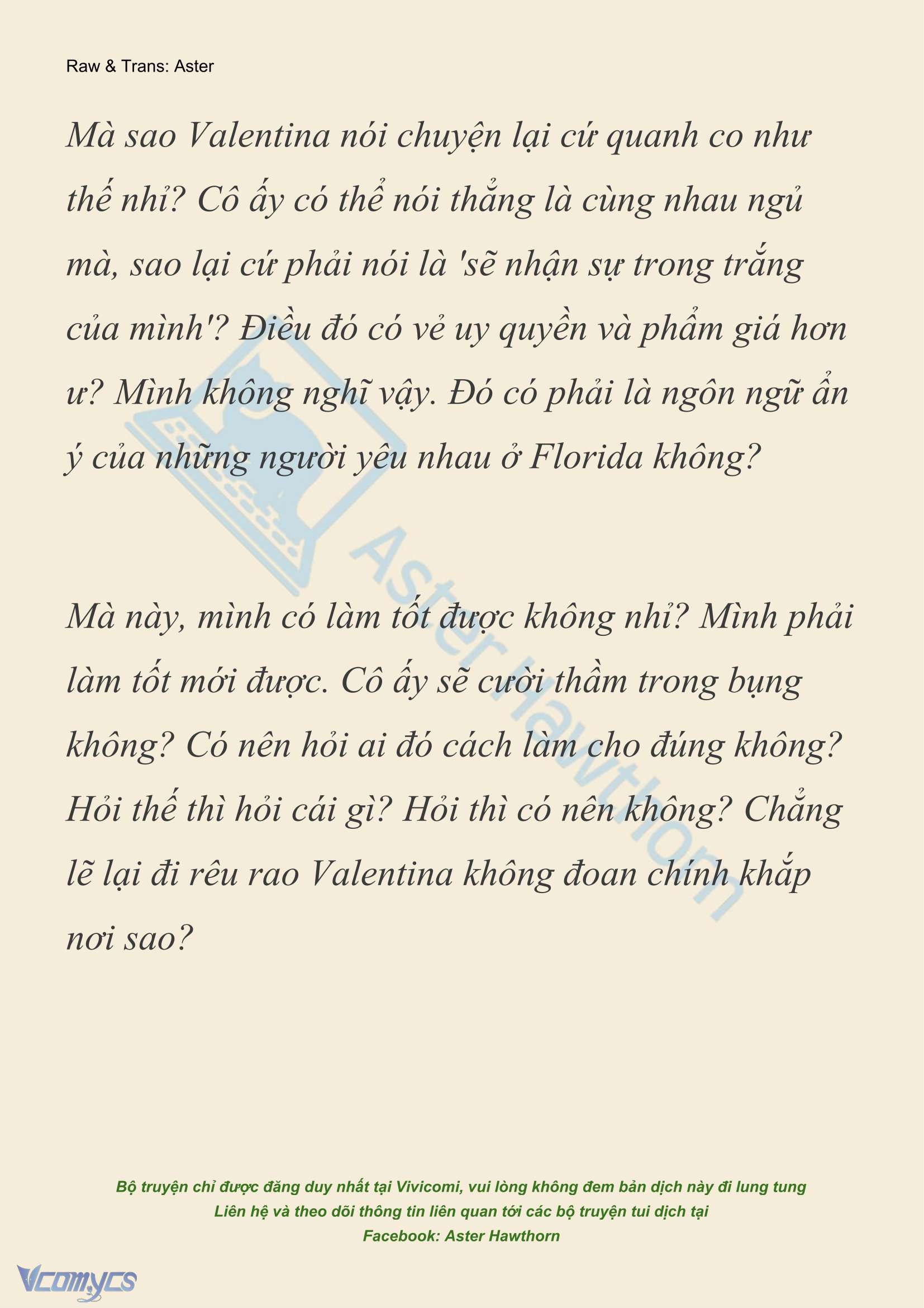 [NOVEL] Thiên Đường Của Valentina Chap 214 - Trang 2