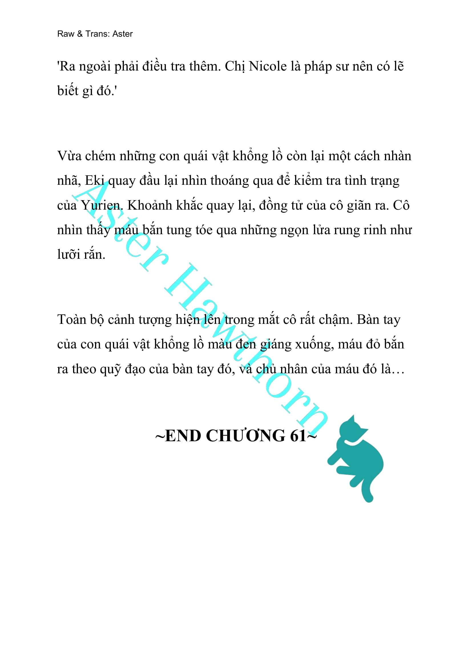 [NOVEL] Đóa Hoa Cầm Kiếm Chap 61 - Trang 2