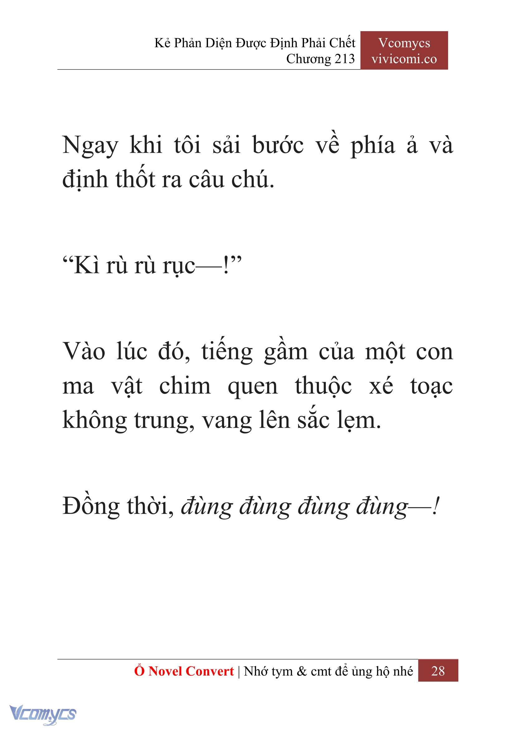 [Novel] Kẻ Phản Diện Được Định Phải Chết Chap 213 - Next Chap 214