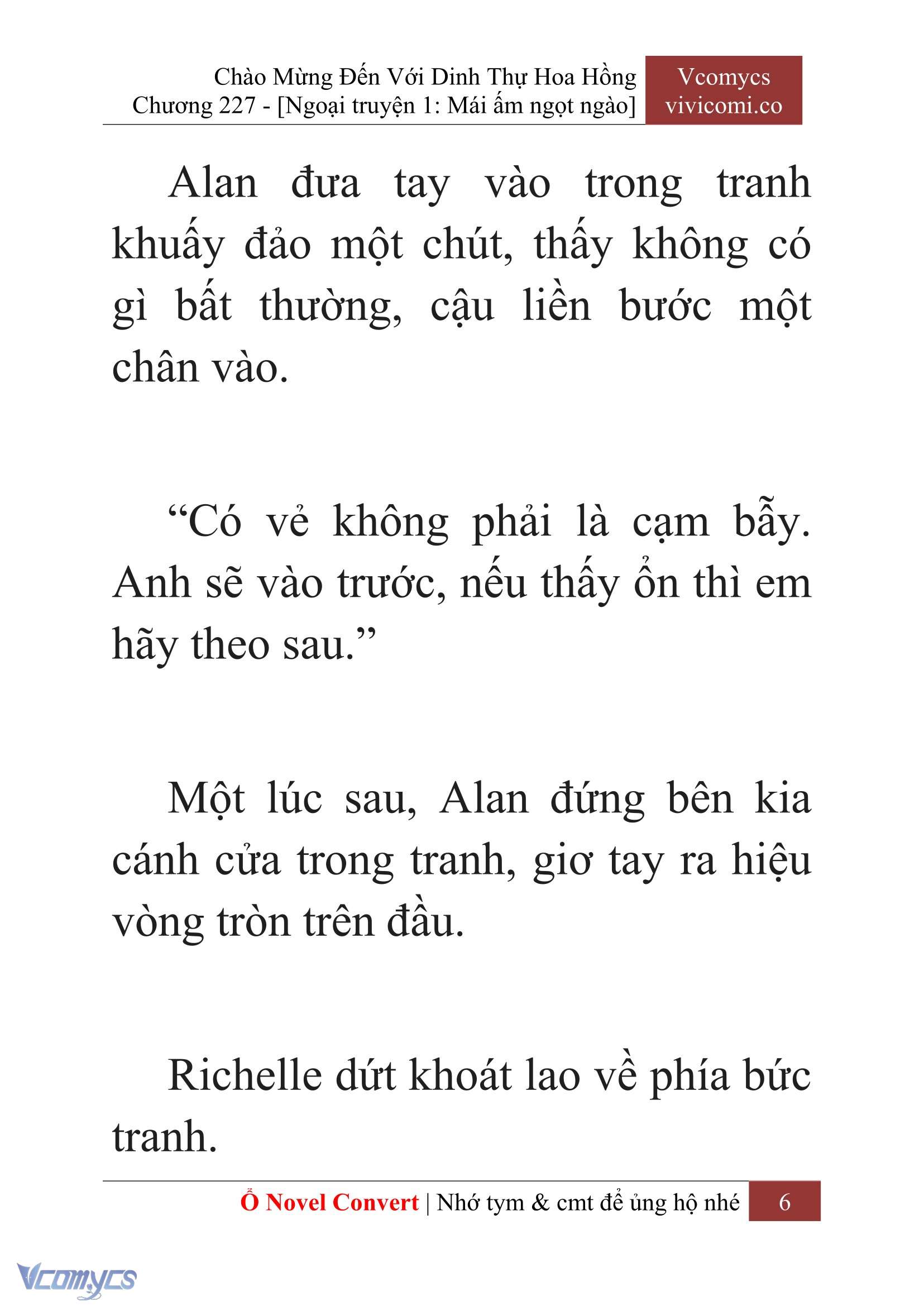[Novel] Chào Mừng Đến Với Dinh Thự Hoa Hồng Chap 227 - Trang 2