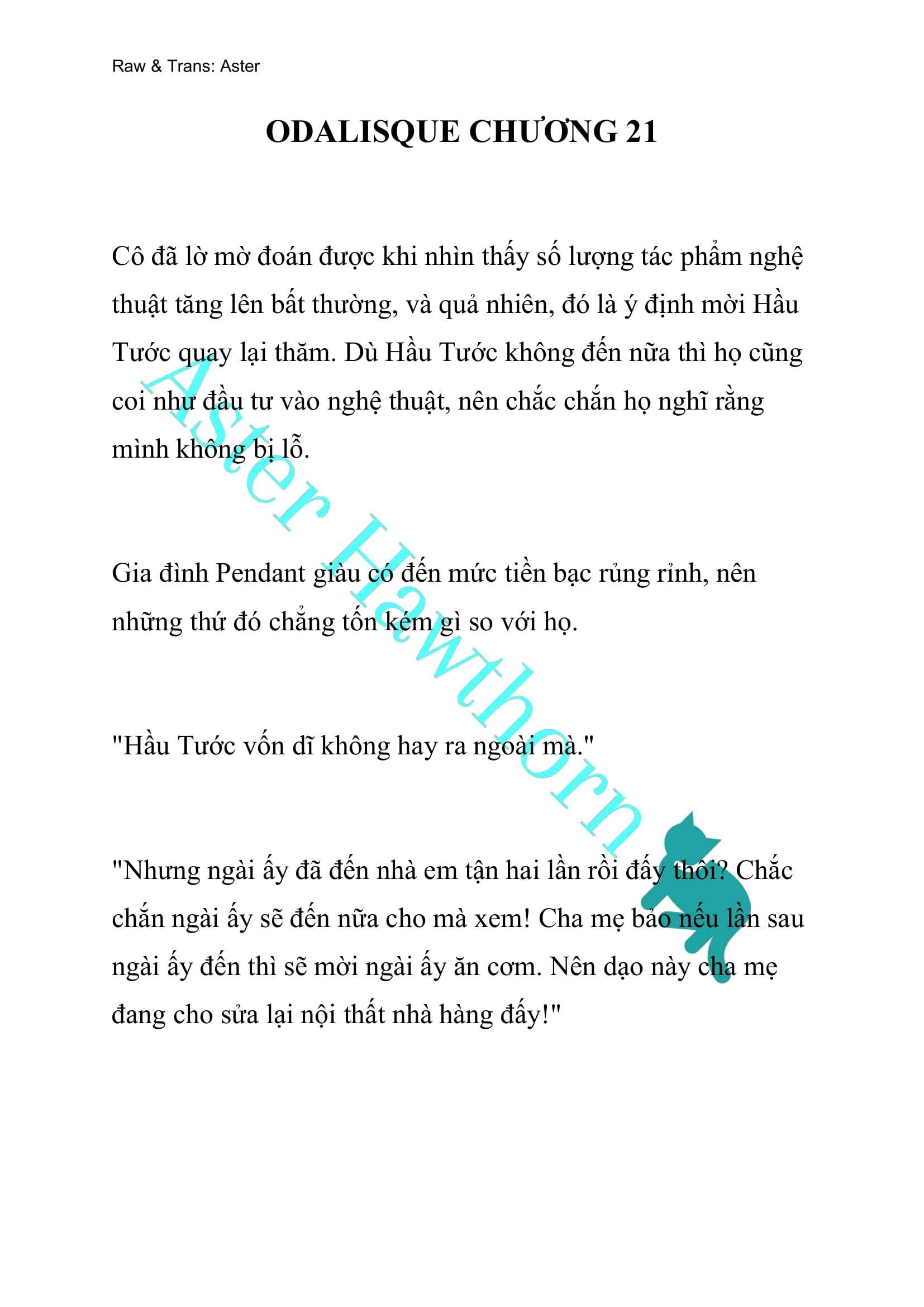 [NOVEL] Odalisque Chap 21 - Trang 2