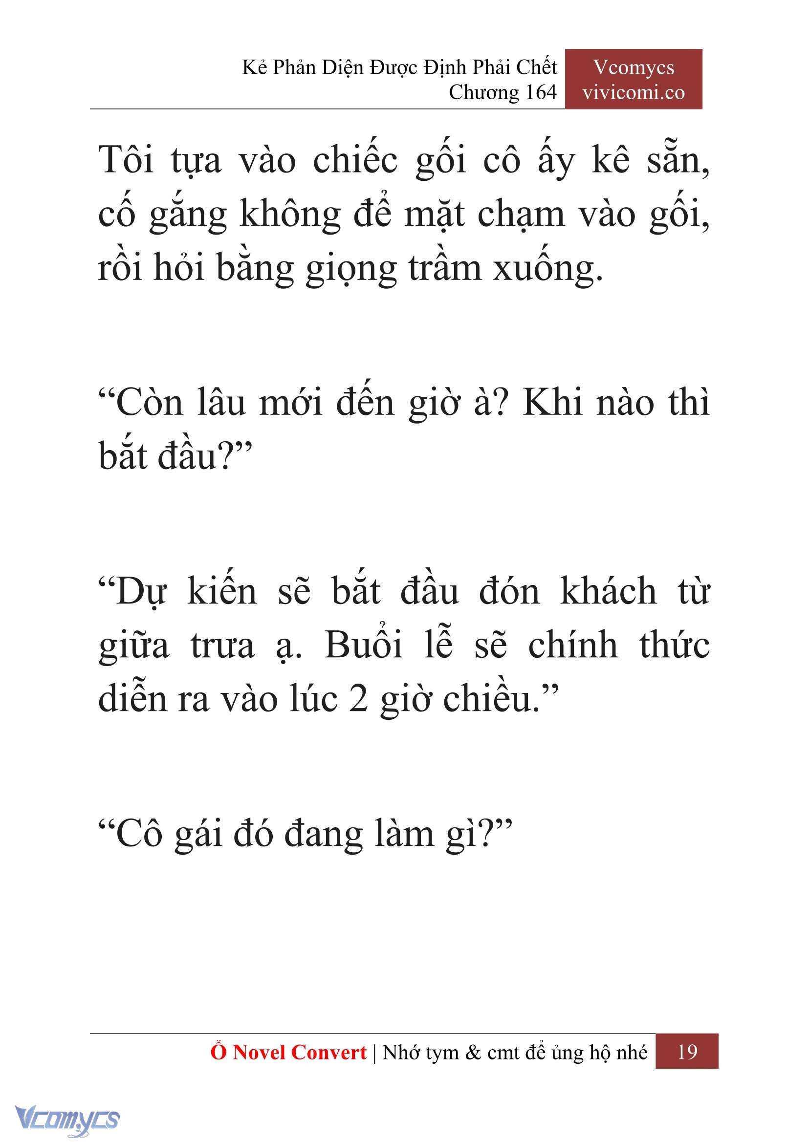 [Novel] Kẻ Phản Diện Được Định Phải Chết Chap 164 - Trang 2