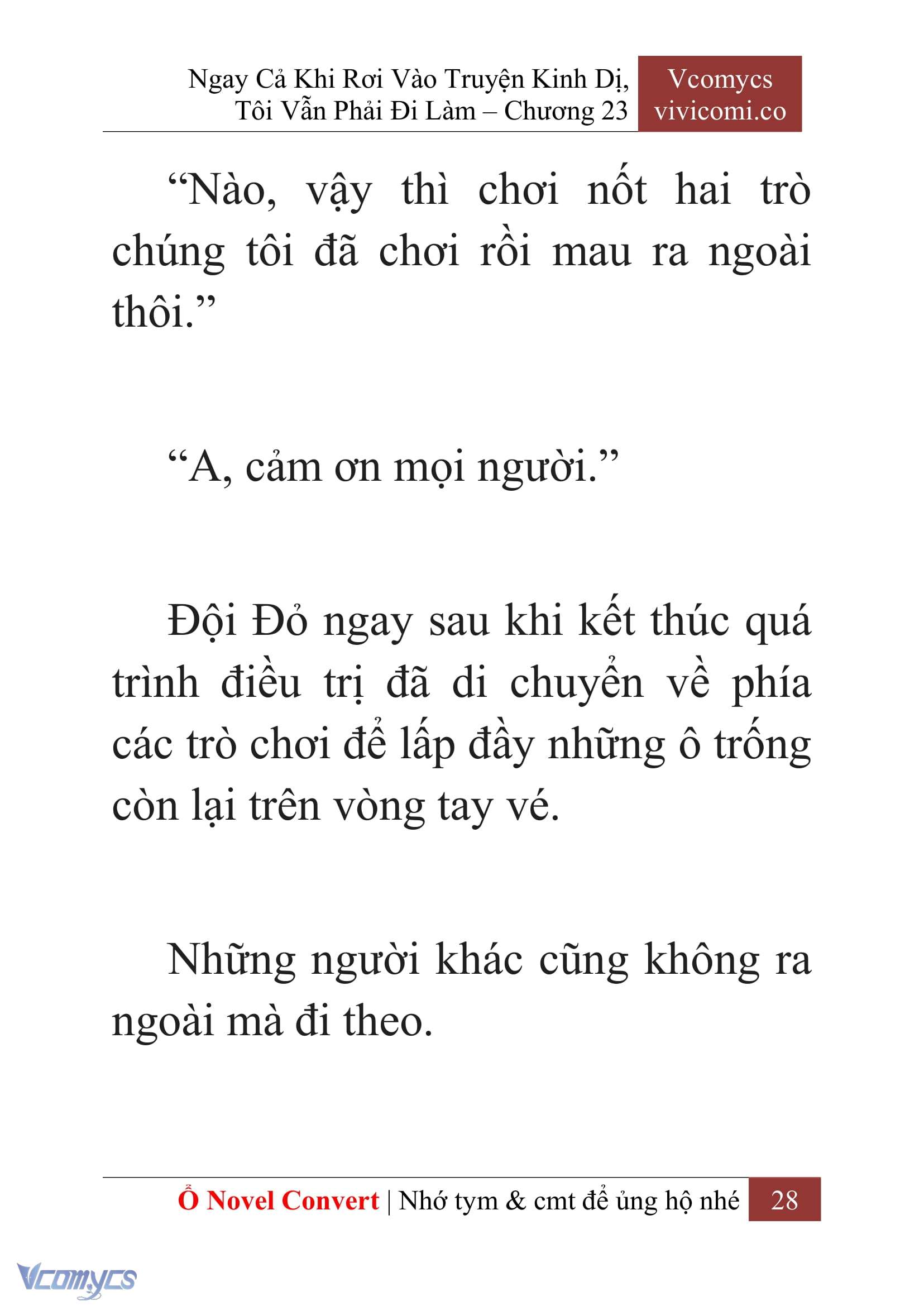 [Novel] Ngay Cả Khi Rơi Vào Truyện Kinh Dị, Tôi Vẫn Phải Đi Làm Chap 23 - Trang 2