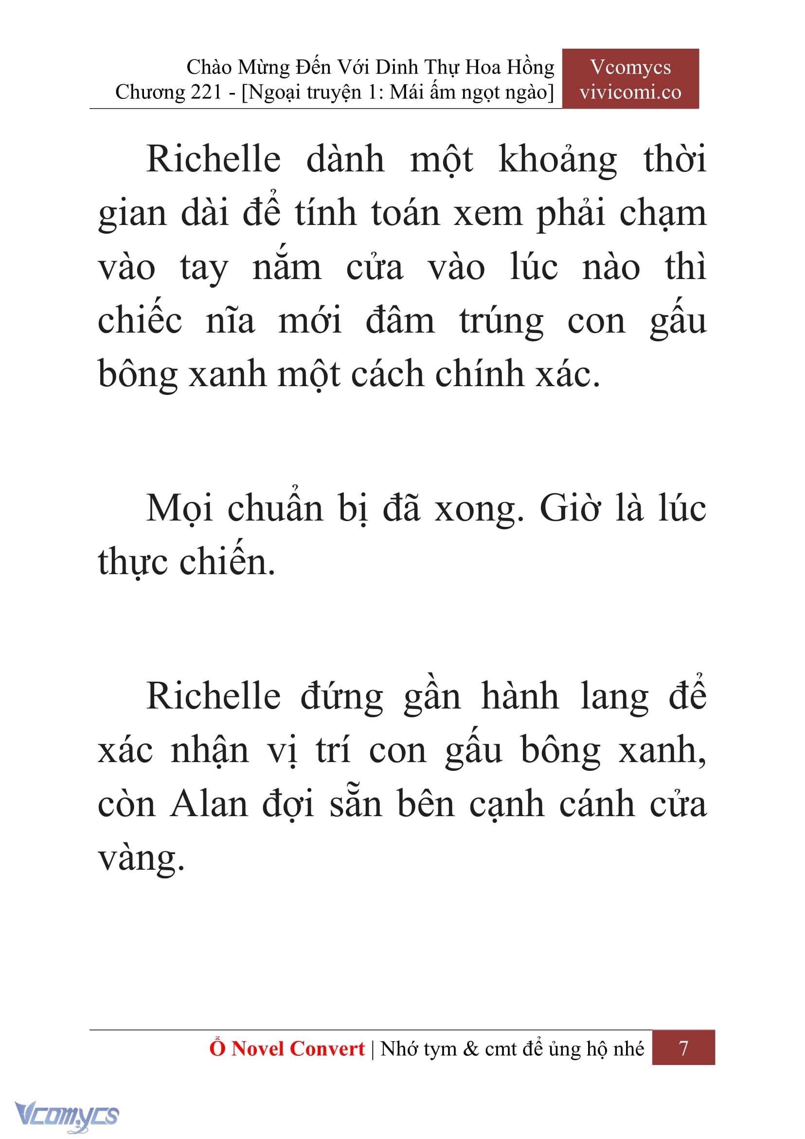 [Novel] Chào Mừng Đến Với Dinh Thự Hoa Hồng Chap 221 - Next Chap 222