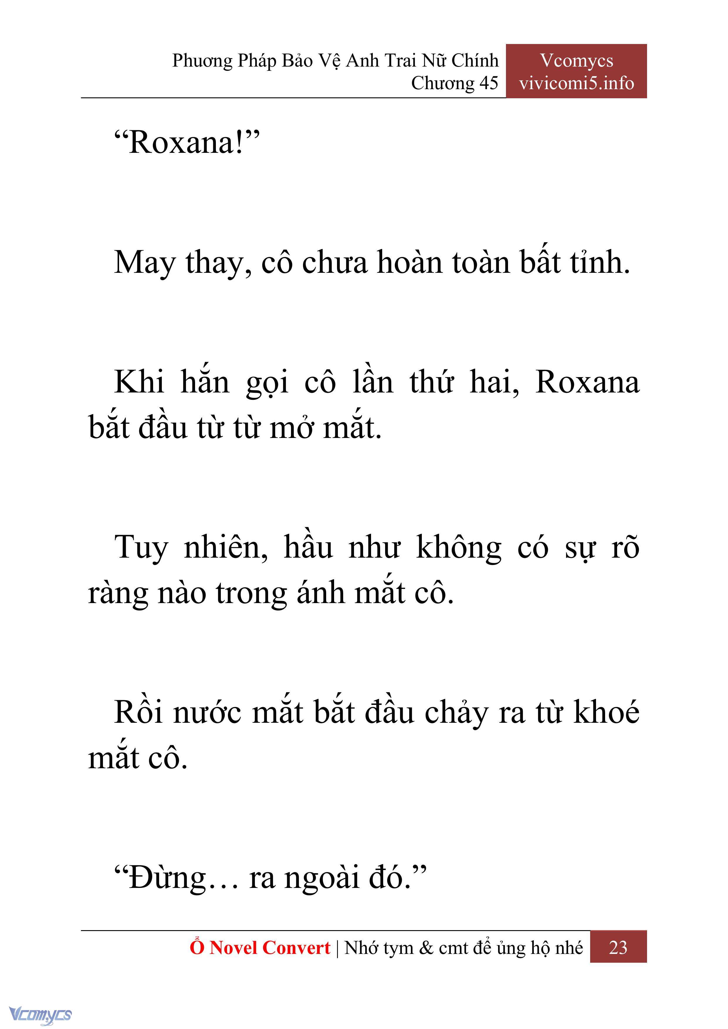 [Novel] Phương Pháp Bảo Vệ Anh Trai Nữ Chính Chap 45 - Trang 2