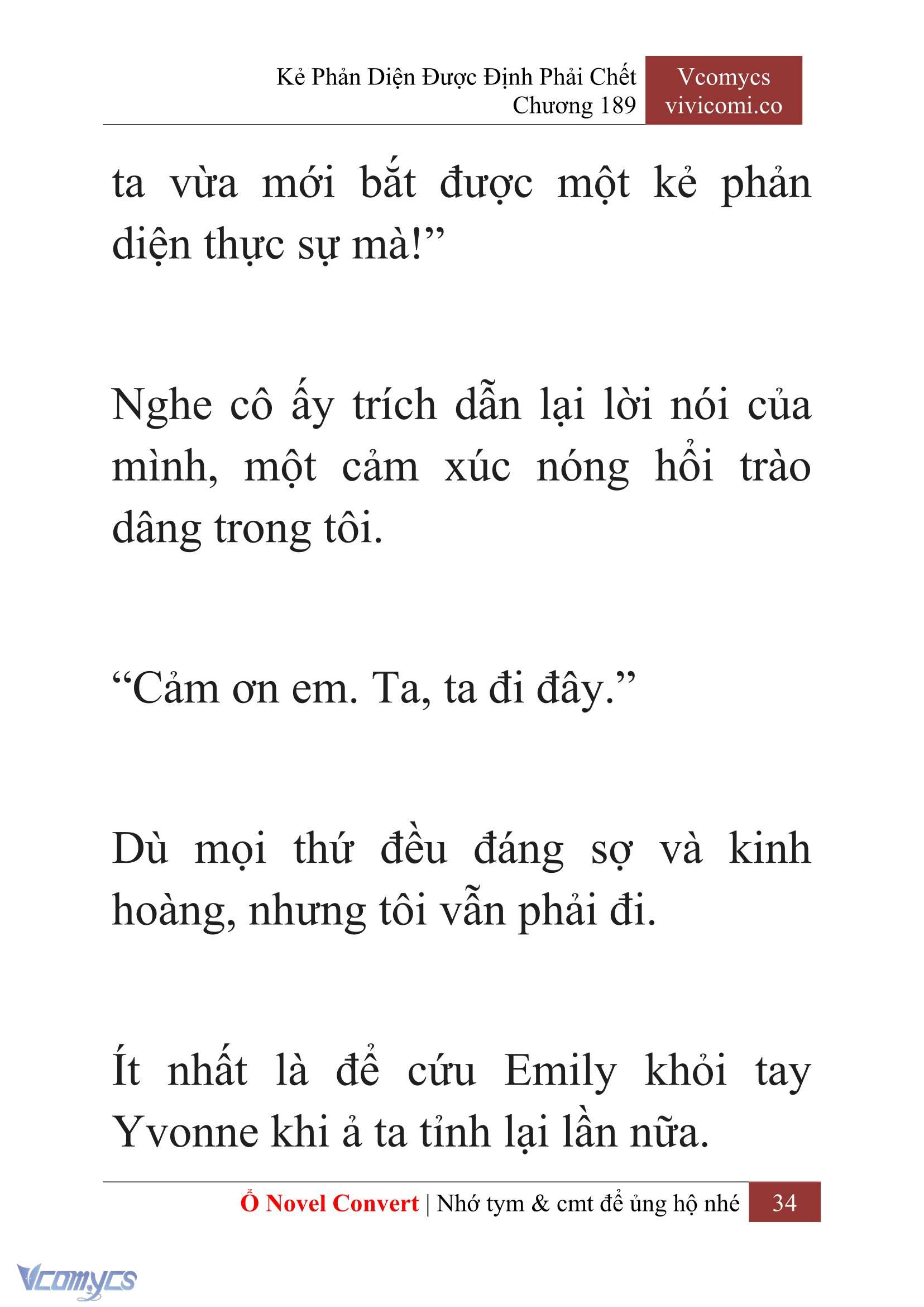 [Novel] Kẻ Phản Diện Được Định Phải Chết Chap 189 - Trang 2