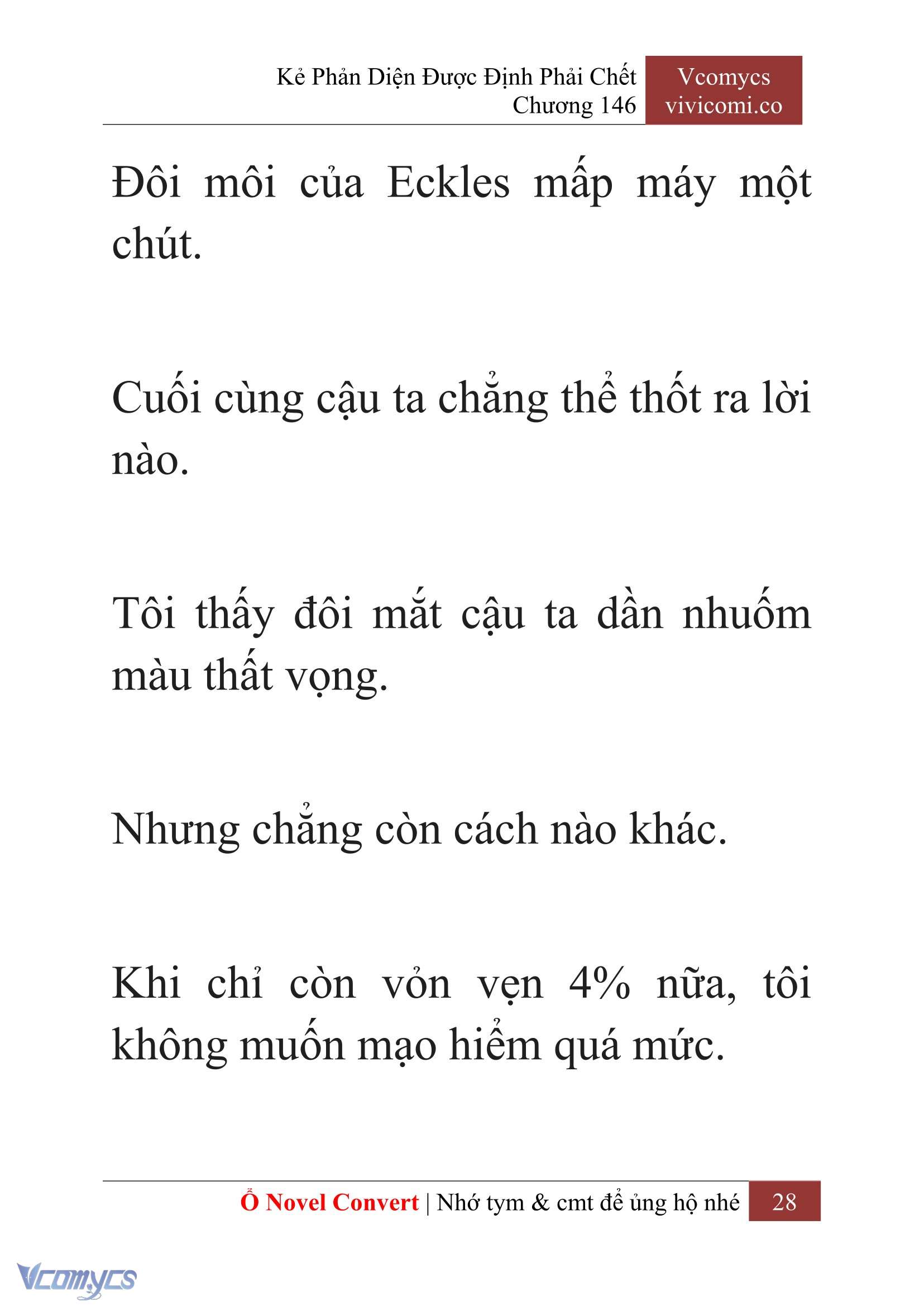 [Novel] Kẻ Phản Diện Được Định Phải Chết Chap 146 - Trang 2