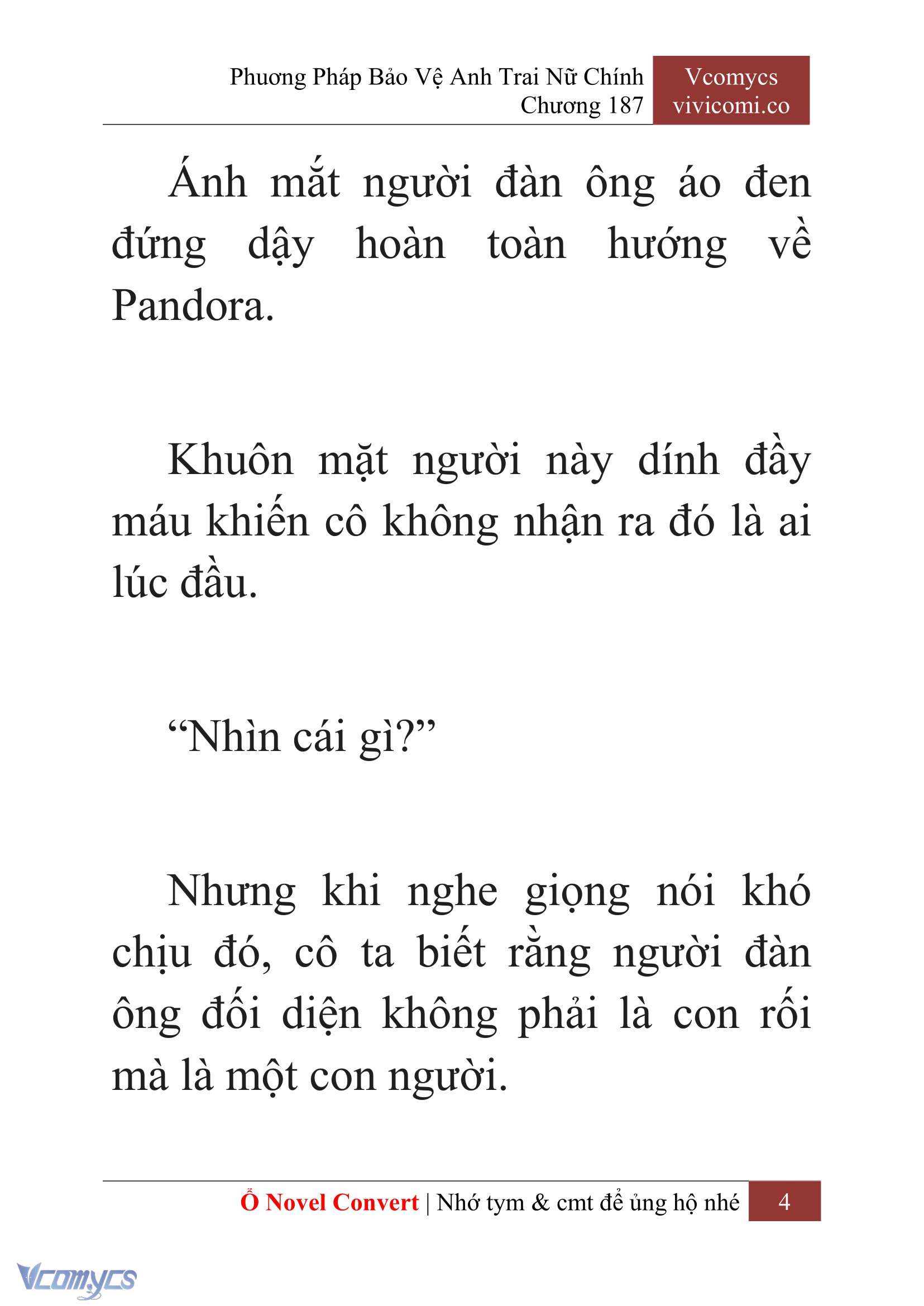 [Novel] Phương Pháp Bảo Vệ Anh Trai Nữ Chính Chap 187 - Trang 2