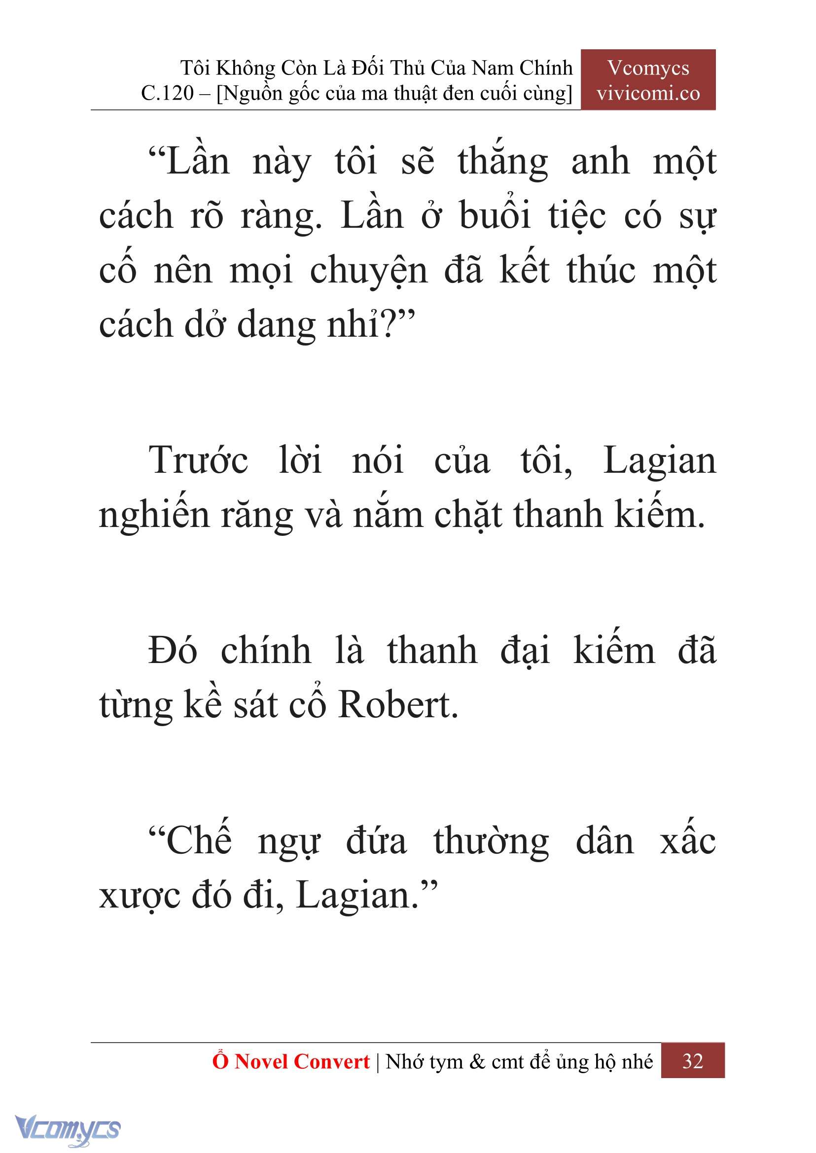 [Novel] Tôi Không Còn Là Đối Thủ Của Nam Chính Chap 120 - Trang 2