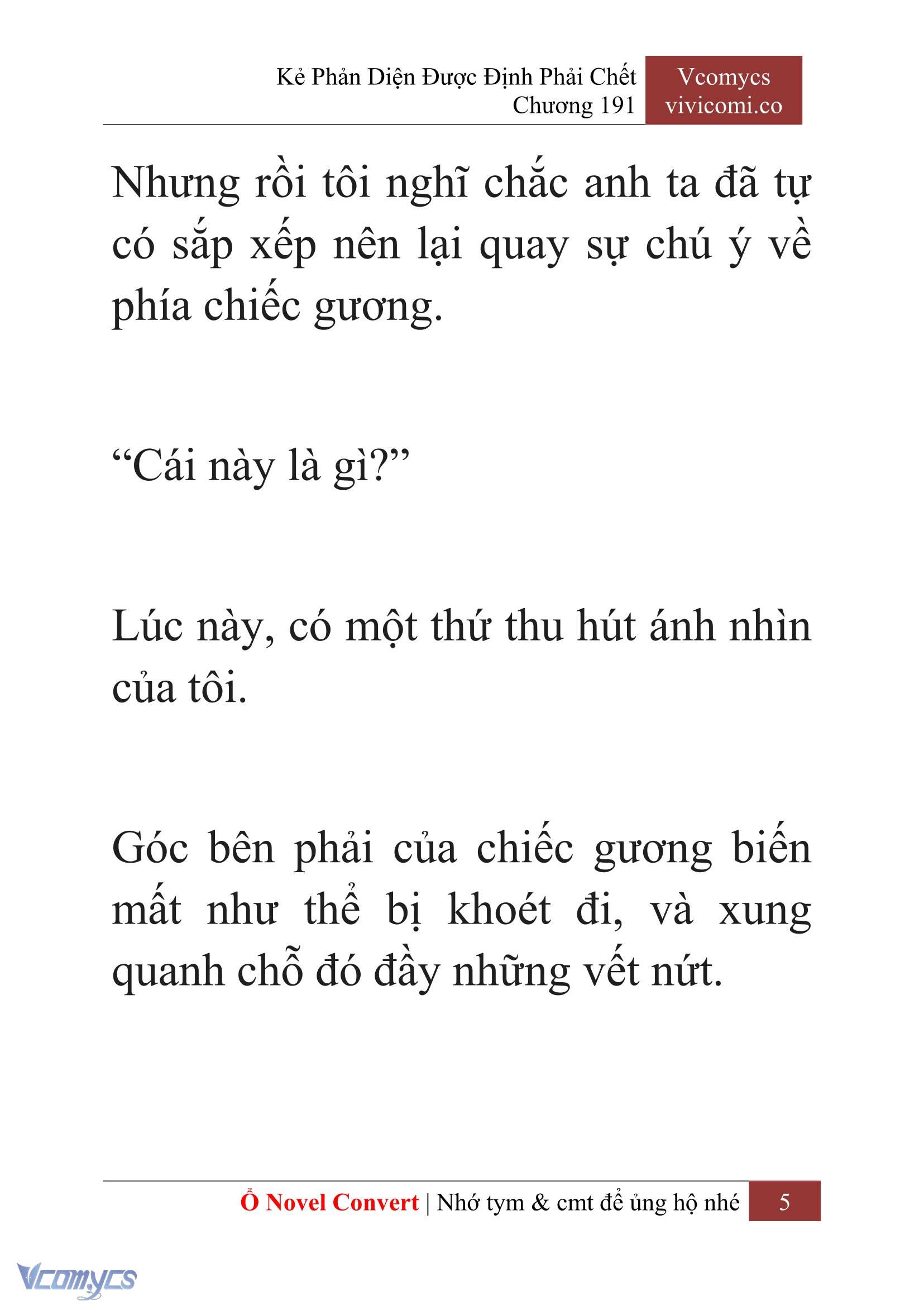 [Novel] Kẻ Phản Diện Được Định Phải Chết Chap 191 - Trang 2