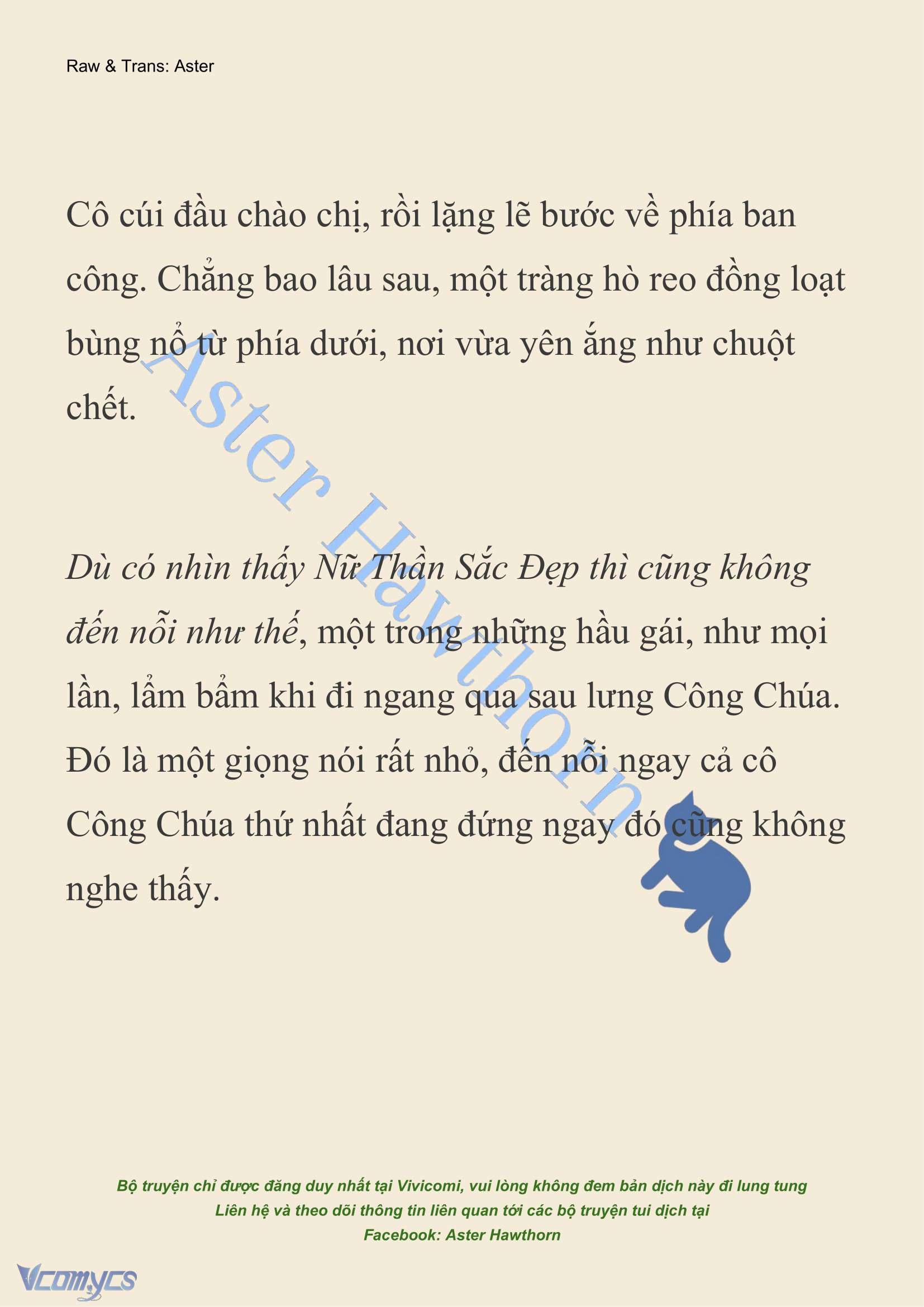 [NOVEL] Dành Cho Các Nữ Thần: Dành cho Psyche Chap 3 - Trang 2