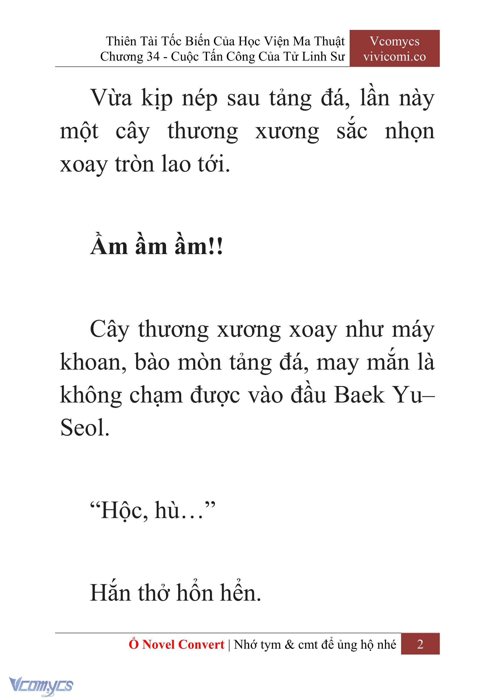 [Novel] Thiên Tài Tốc Biến Của Học Viện Ma Thuật Chap 34 - Trang 2