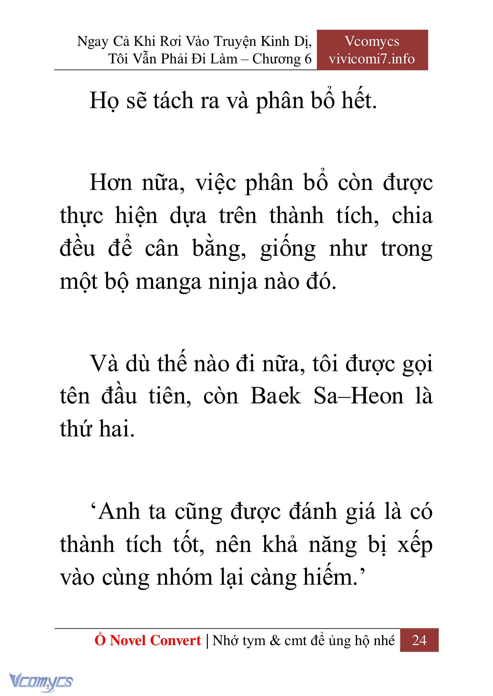 [Novel] Ngay Cả Khi Rơi Vào Truyện Kinh Dị, Tôi Vẫn Phải Đi Làm Chap 6 - Trang 2