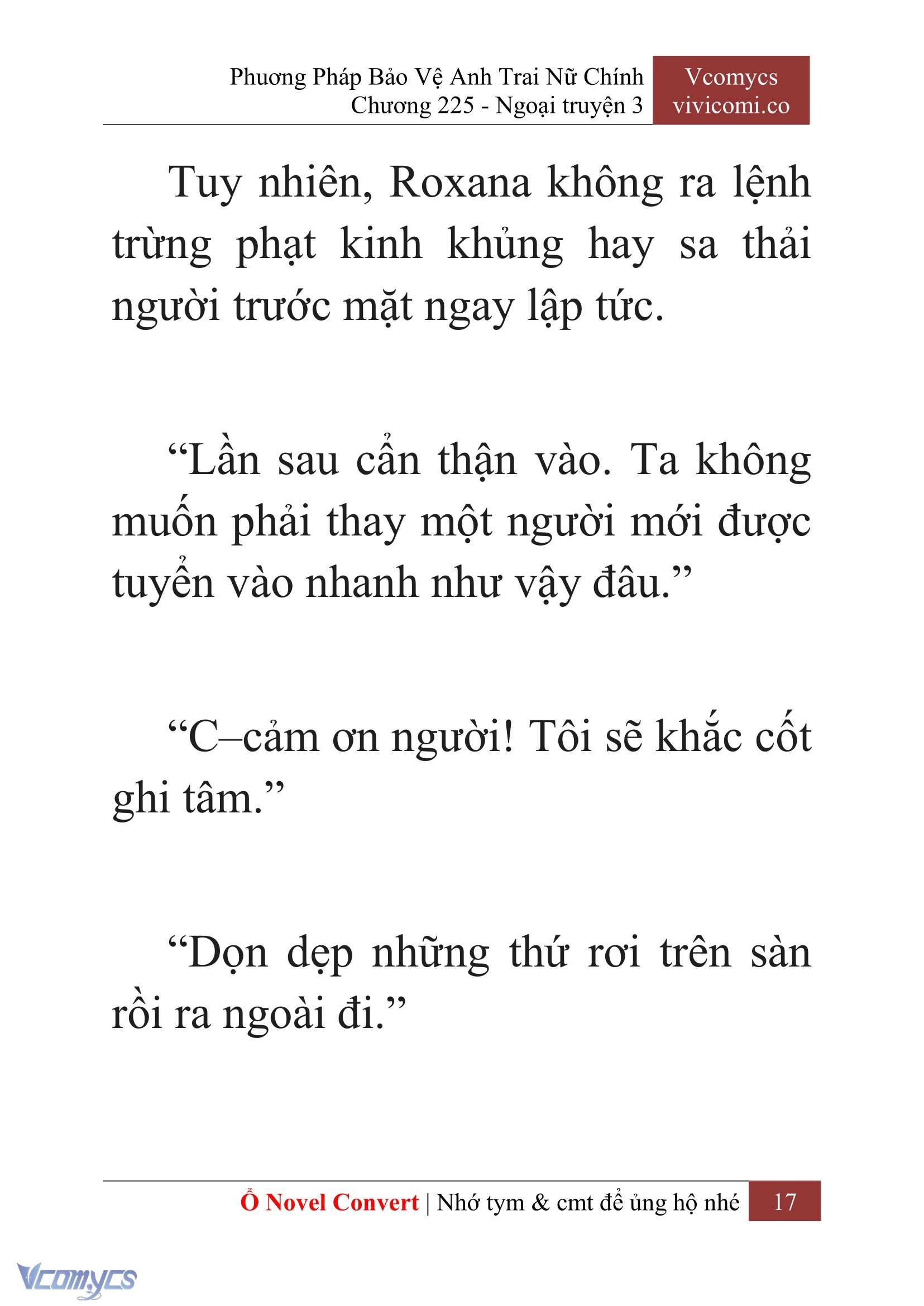 [Novel] Phương Pháp Bảo Vệ Anh Trai Nữ Chính Chap 225 - Trang 2