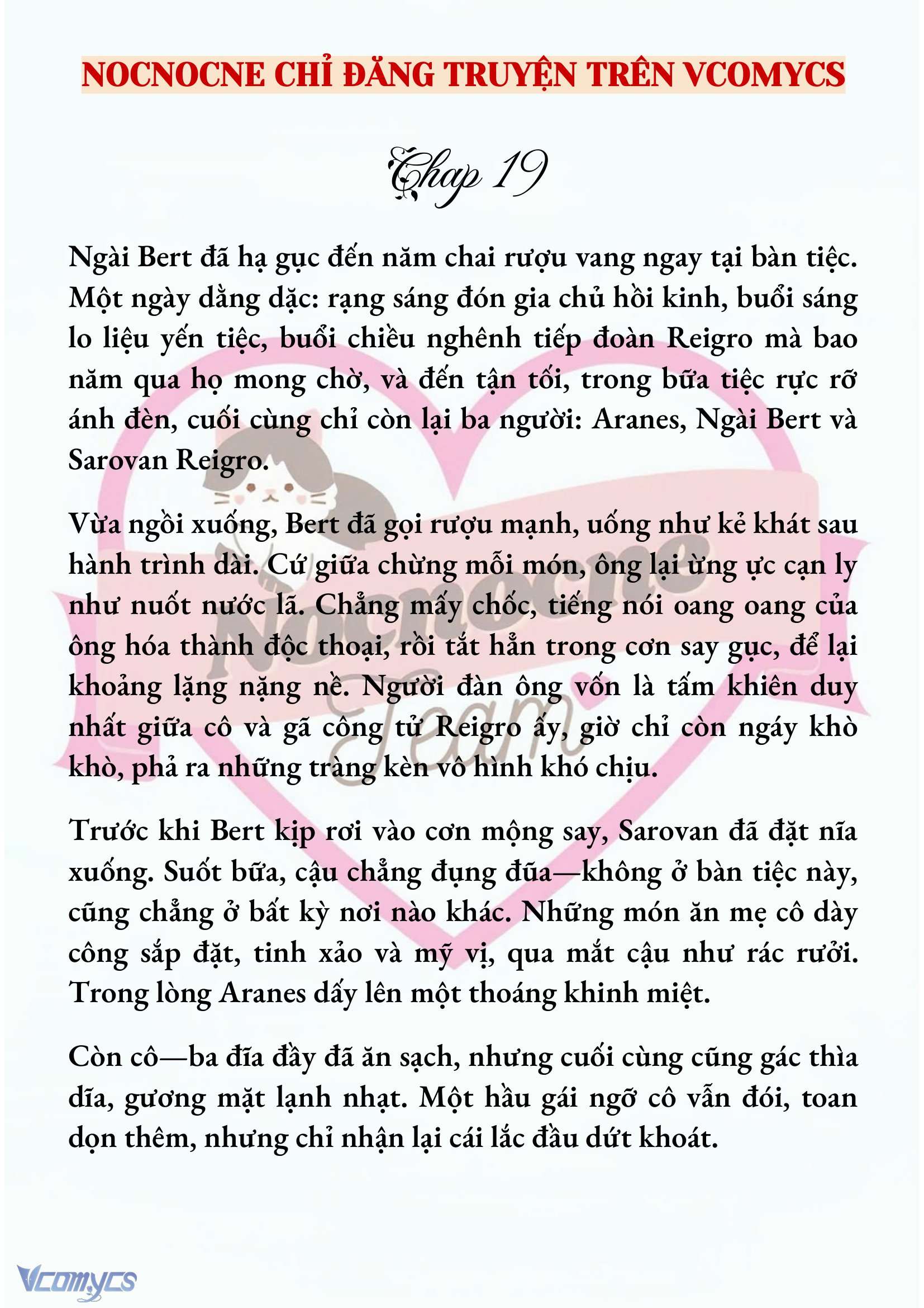 [NOVEL] CÁ RỪNG KHÔN NGOAN Chap 19 - Next Chap 20