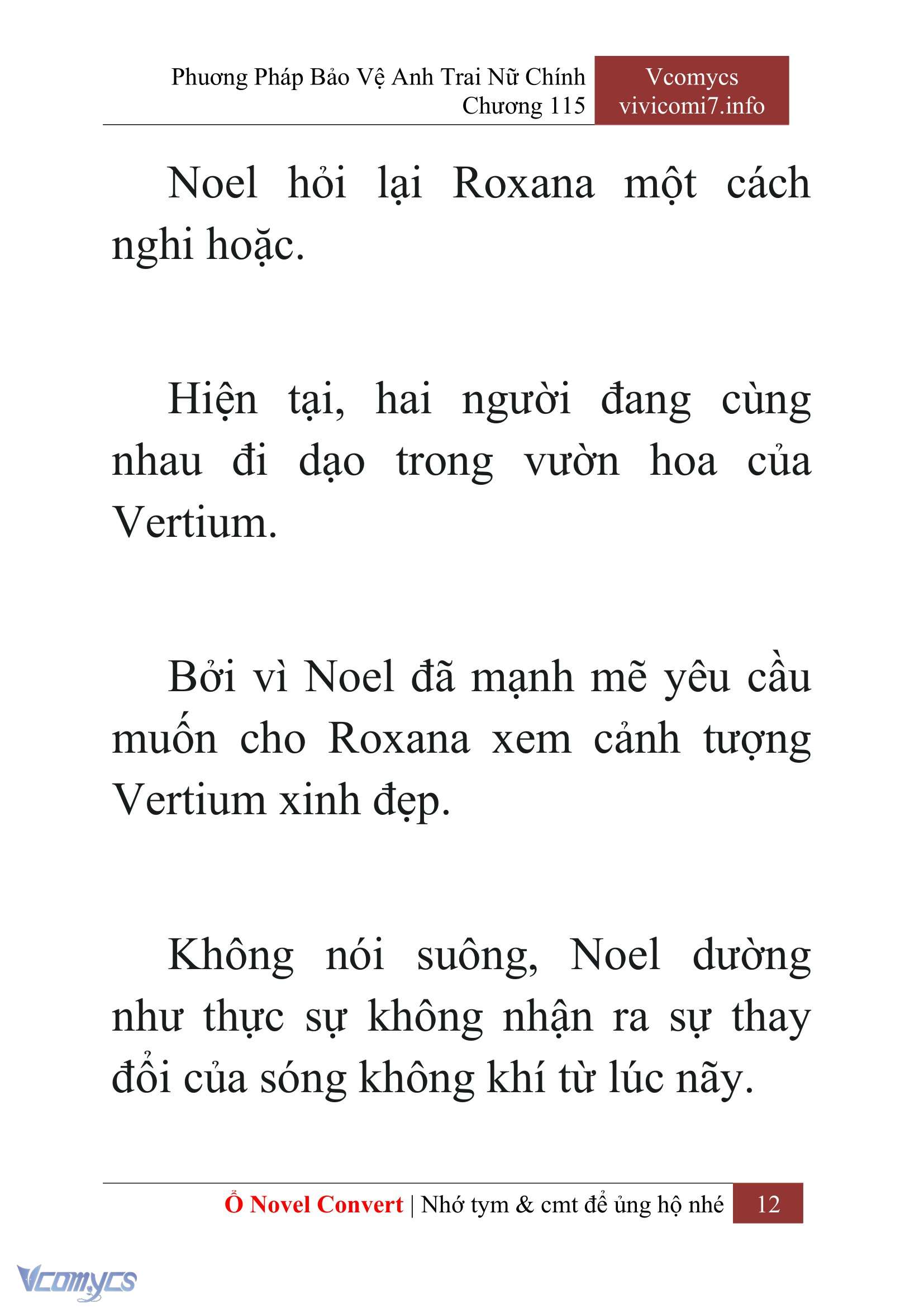[Novel] Phương Pháp Bảo Vệ Anh Trai Nữ Chính Chap 115 - Trang 2