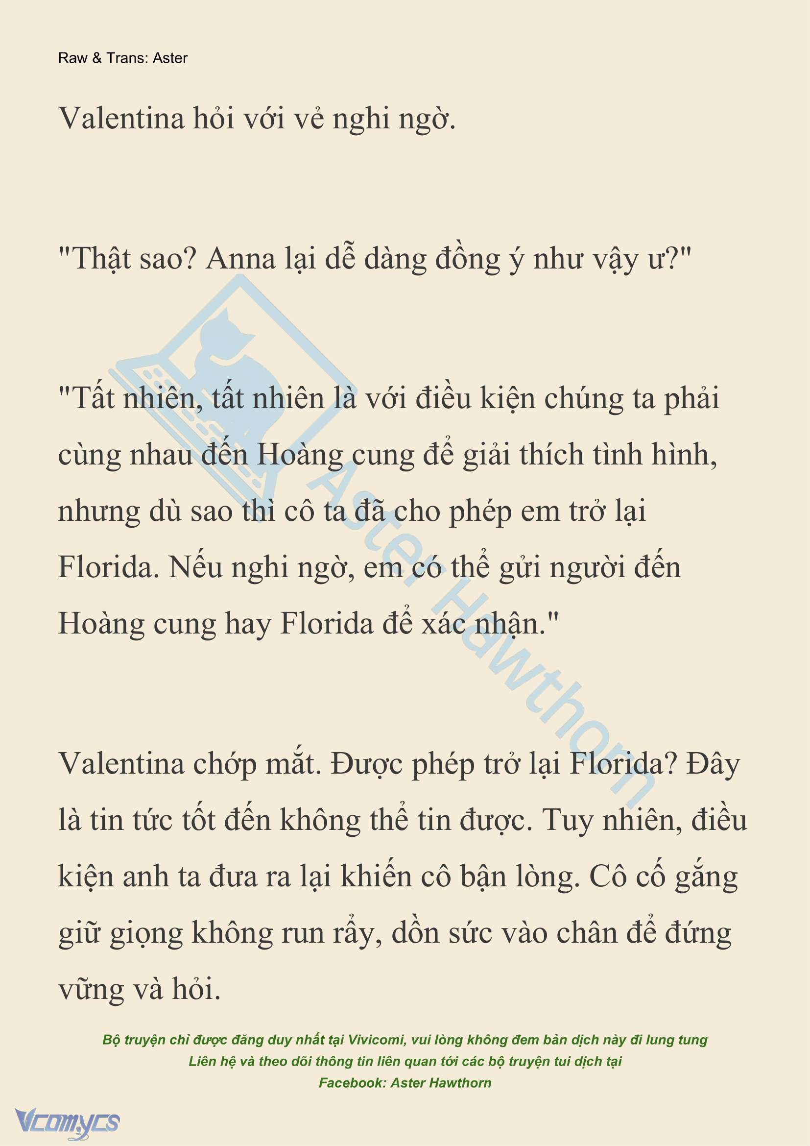[NOVEL] Thiên Đường Của Valentina Chap 114 - Trang 2