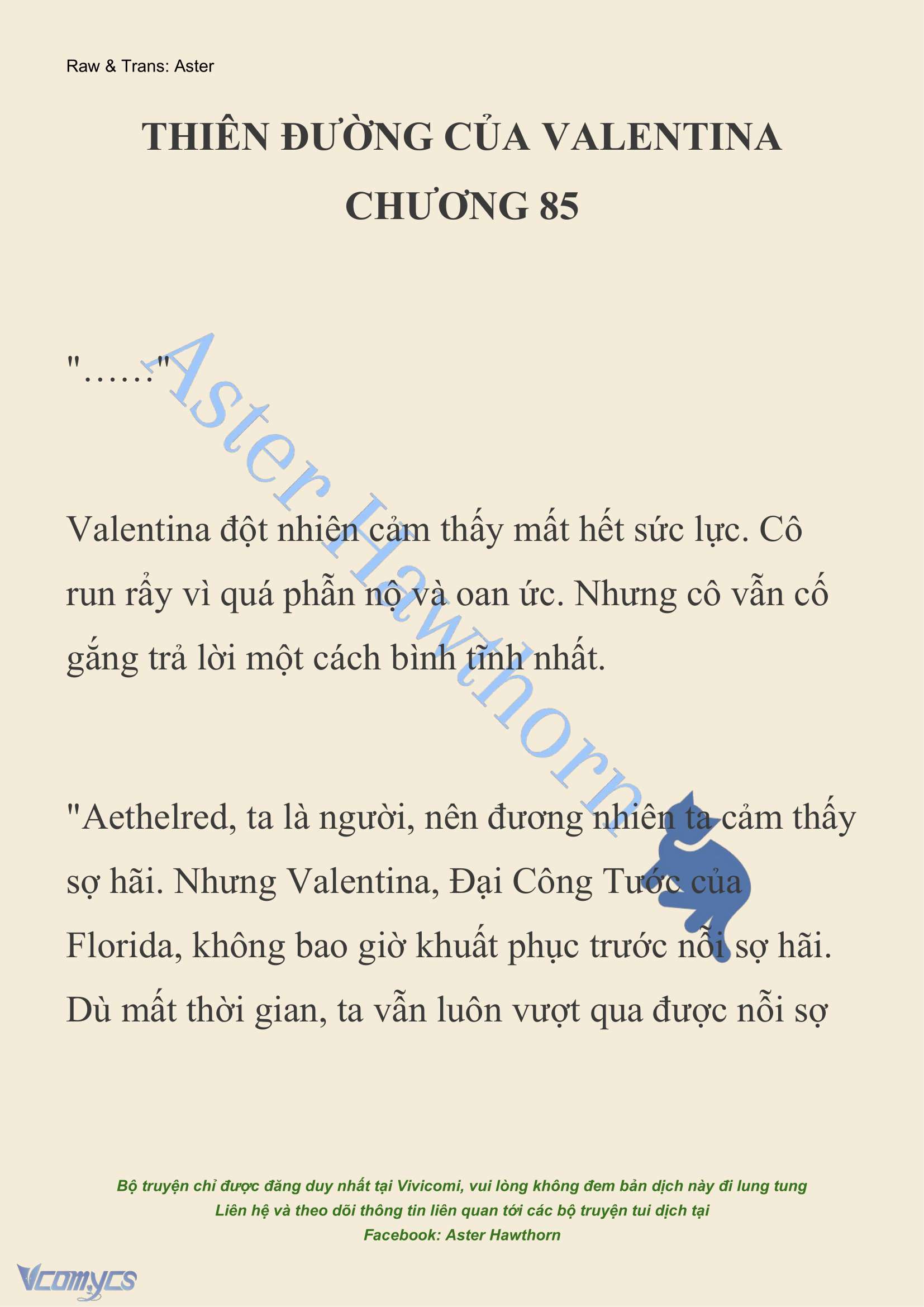 [NOVEL] Thiên Đường Của Valentina Chap 85 - Trang 2