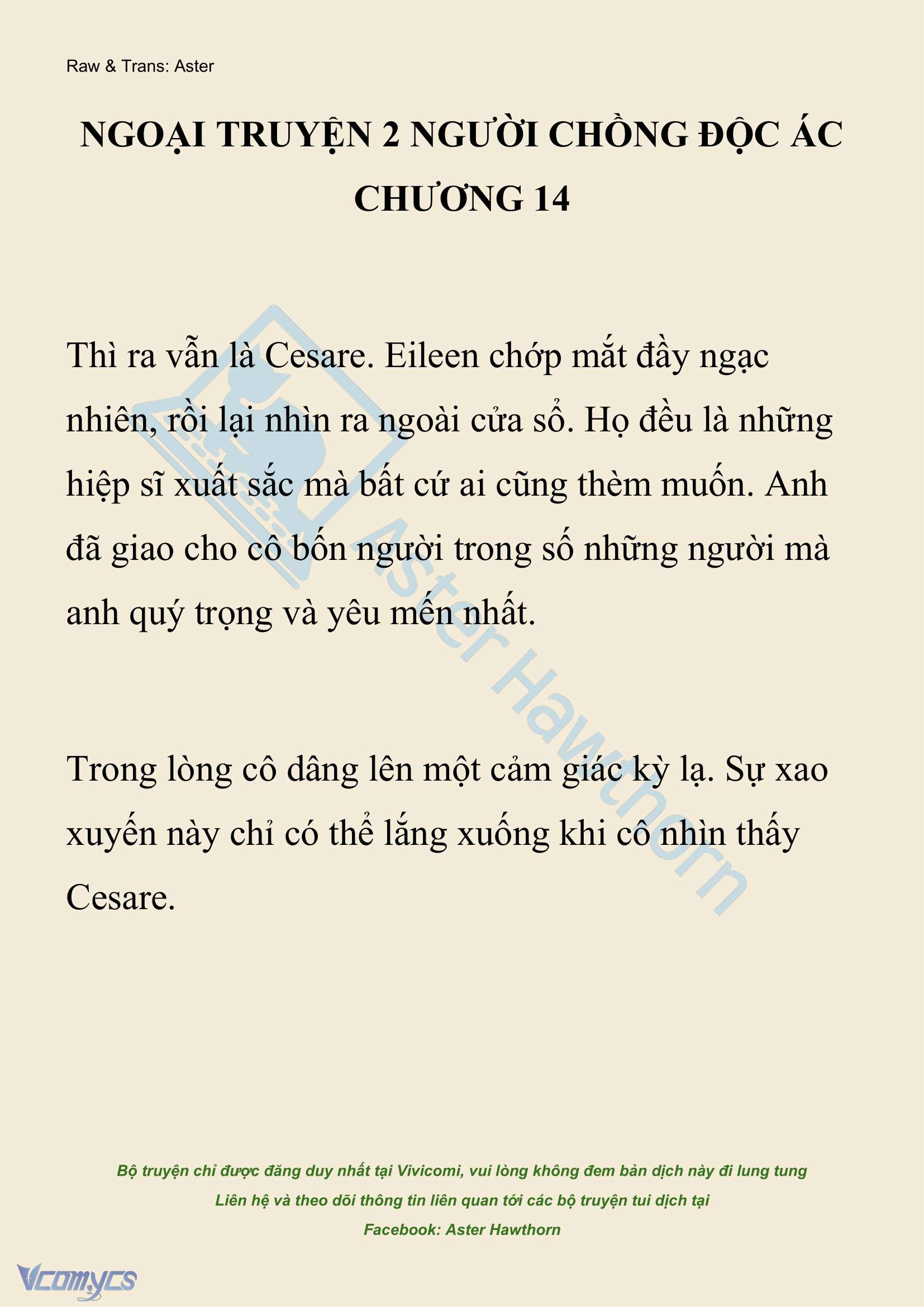 [NOVEL] Người Chồng Độc Ác Chap 258 - Next Chap 259