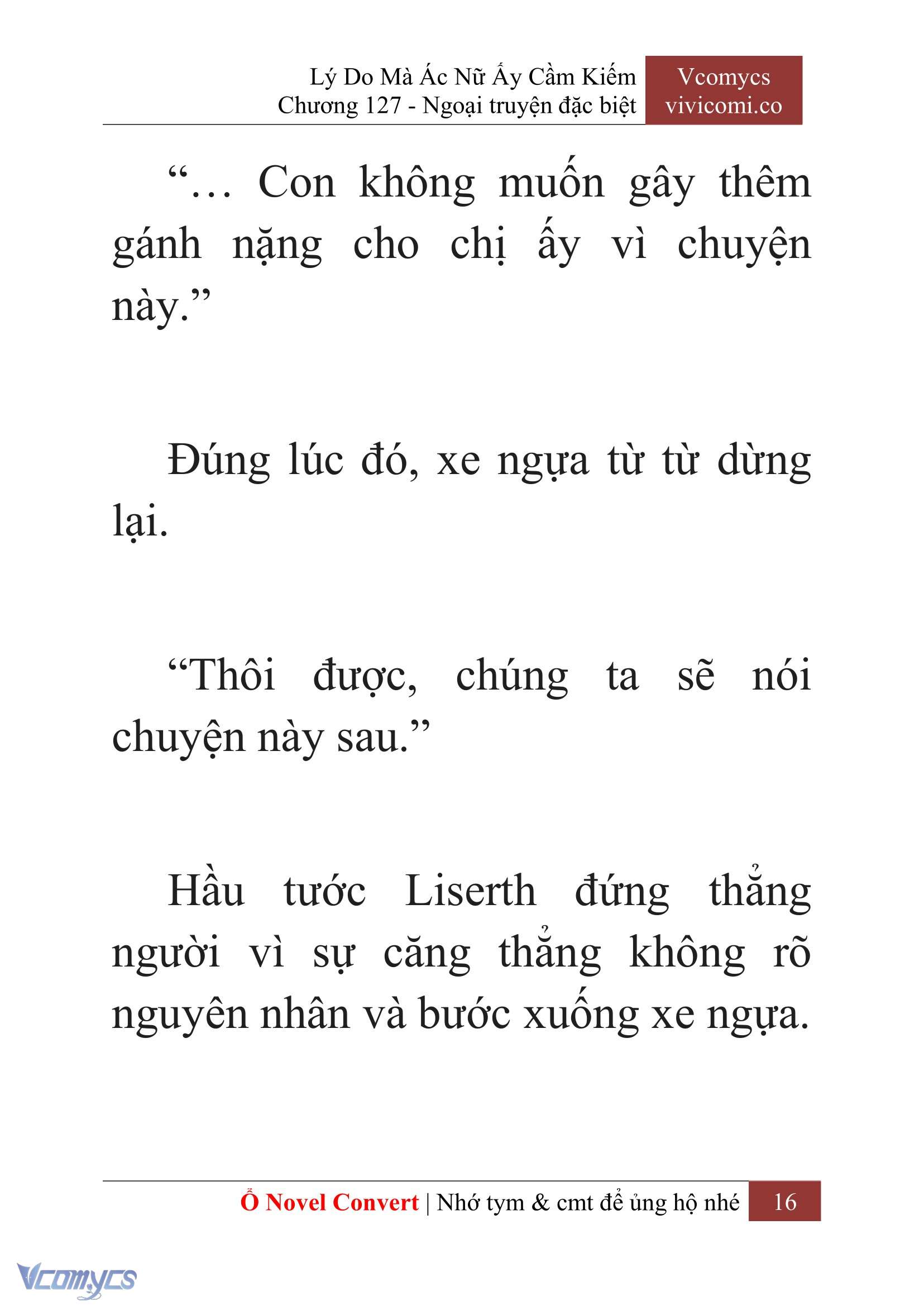 [Novel] Lý Do Mà Ác Nữ Ấy Cầm Kiếm Chap 127 - Trang 2
