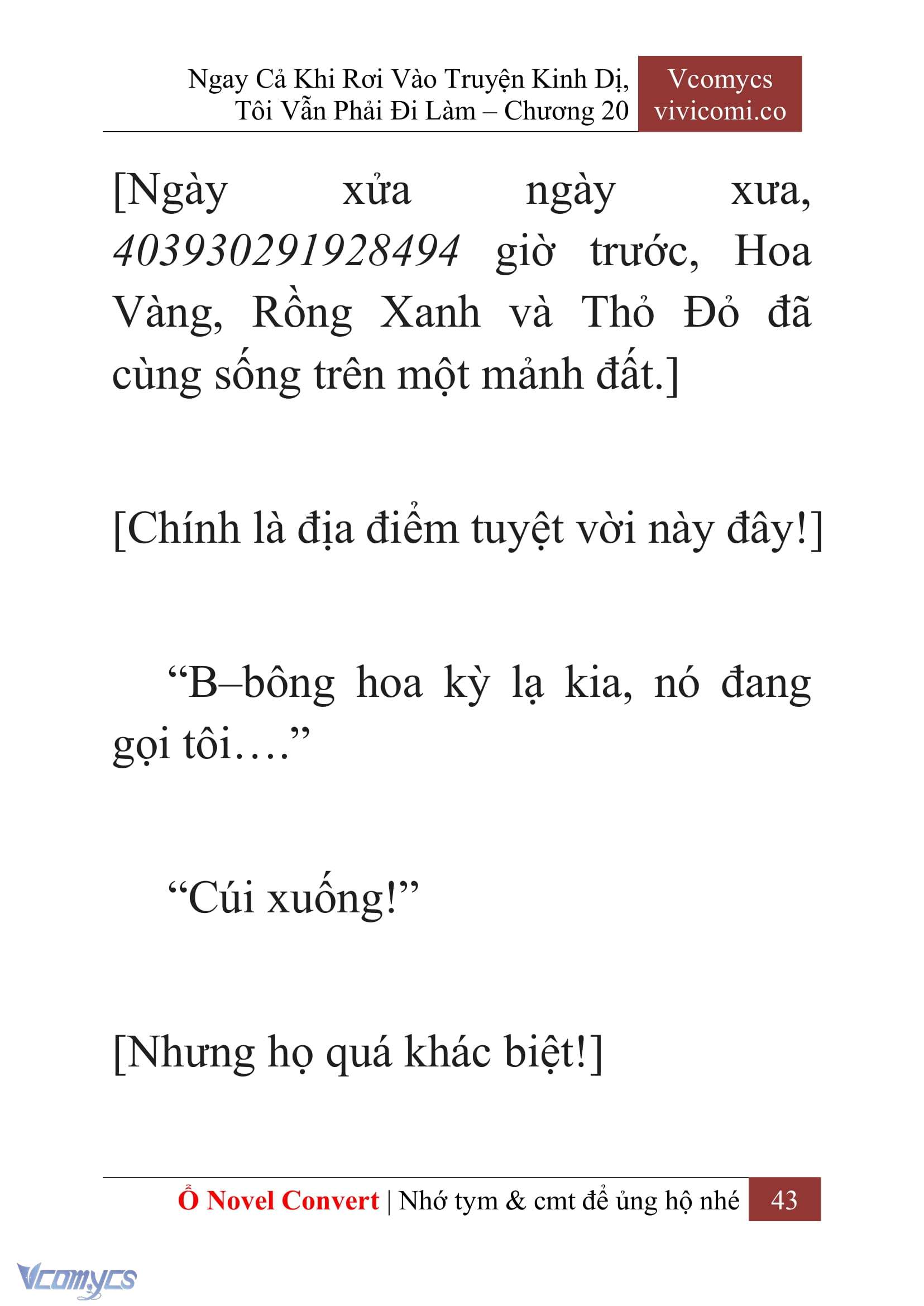 [Novel] Ngay Cả Khi Rơi Vào Truyện Kinh Dị, Tôi Vẫn Phải Đi Làm Chap 20 - Trang 2