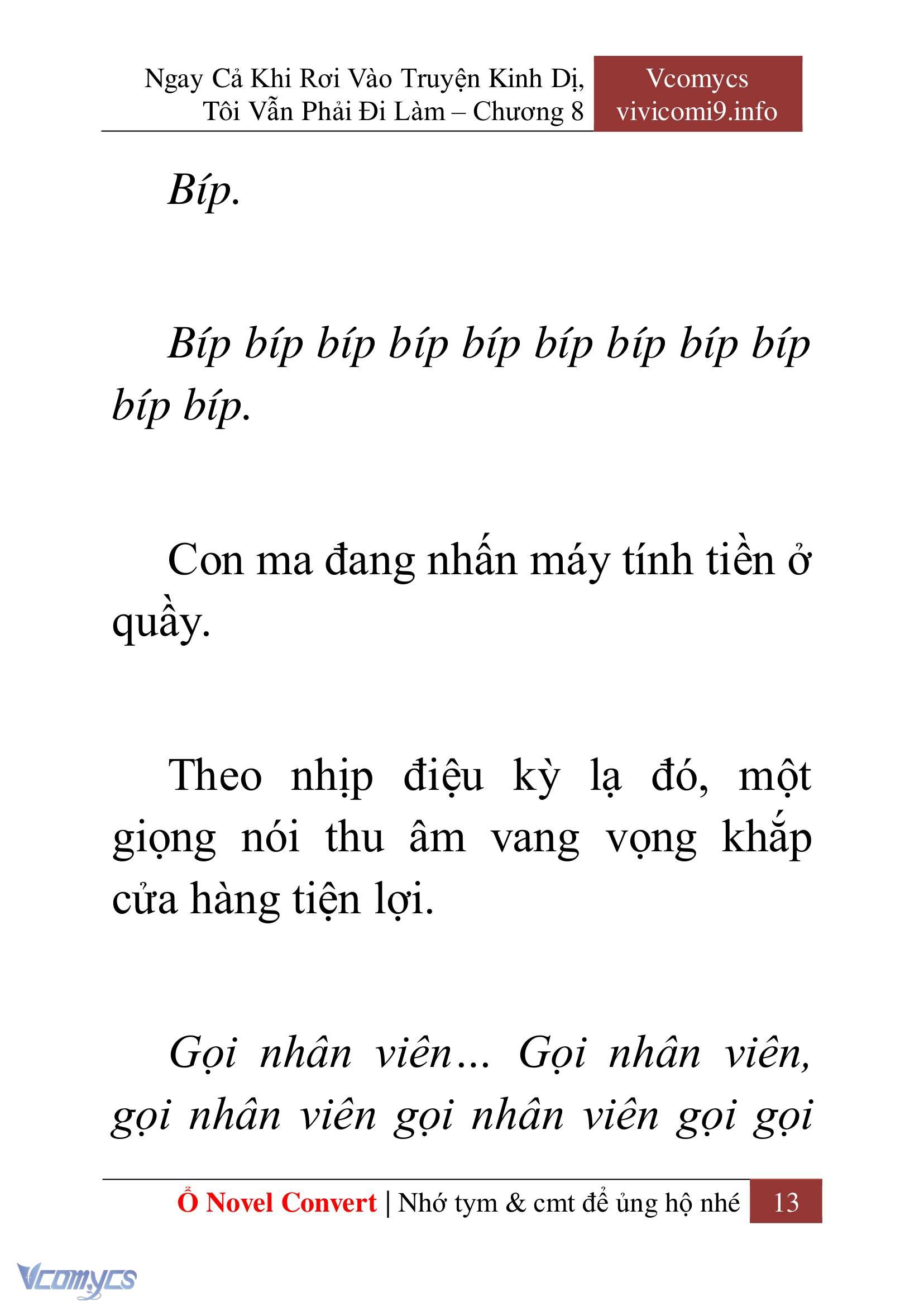 [Novel] Ngay Cả Khi Rơi Vào Truyện Kinh Dị, Tôi Vẫn Phải Đi Làm Chap 8 - Trang 2