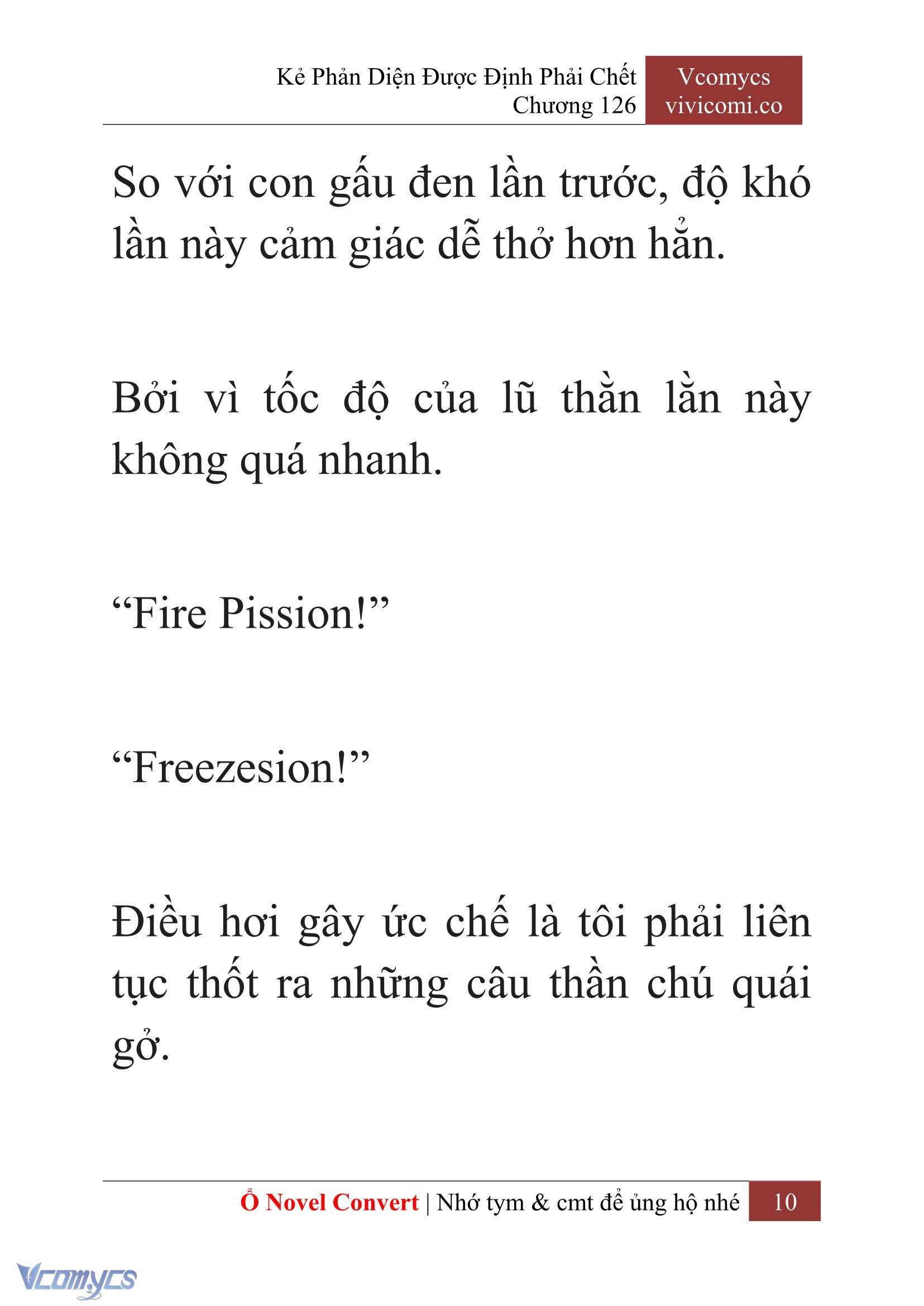 [Novel] Kẻ Phản Diện Được Định Phải Chết Chap 126 - Trang 2