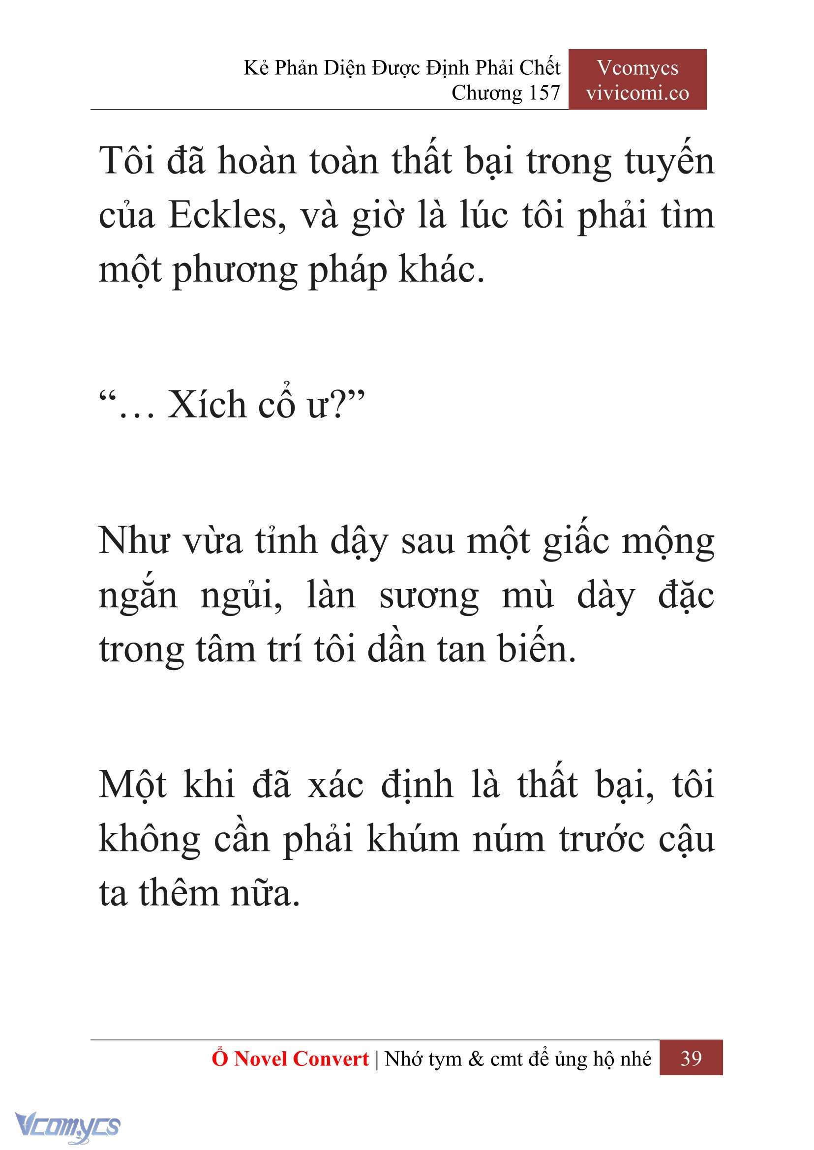 [Novel] Kẻ Phản Diện Được Định Phải Chết Chap 157 - Trang 2